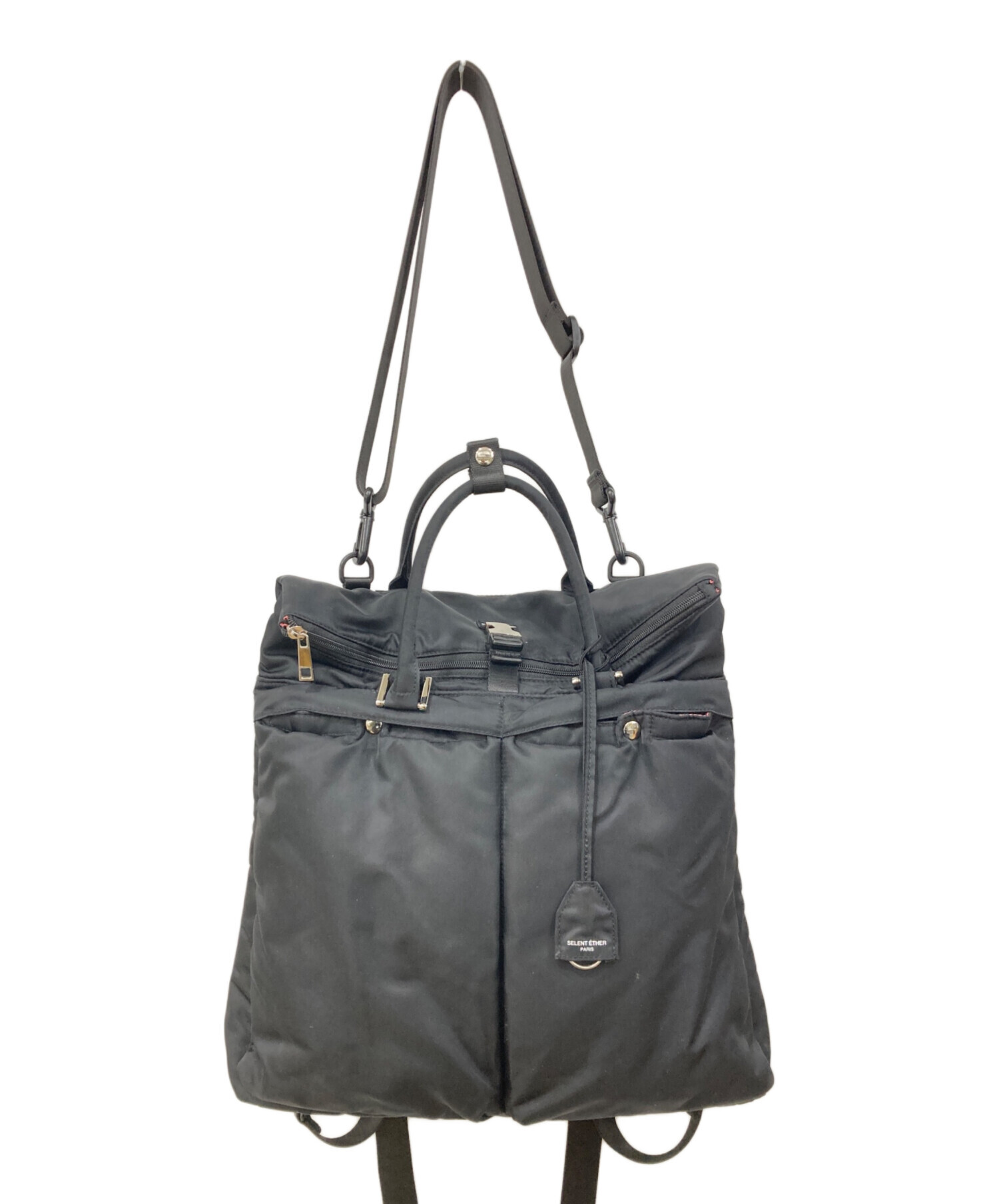 未使用 SELENT ETHER 3way ナイロン リュック バックパック CARRY38 NAVY – SELENT ETHER_Japan