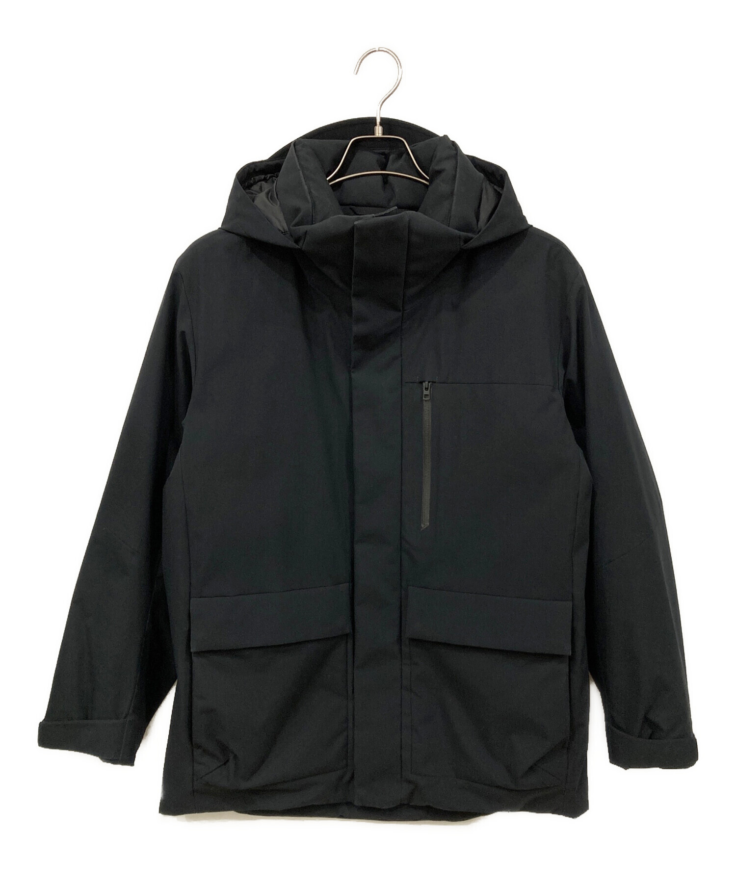 中古・古着通販】UNIQLO (ユニクロ) ダウンジャケット ブラック サイズ 