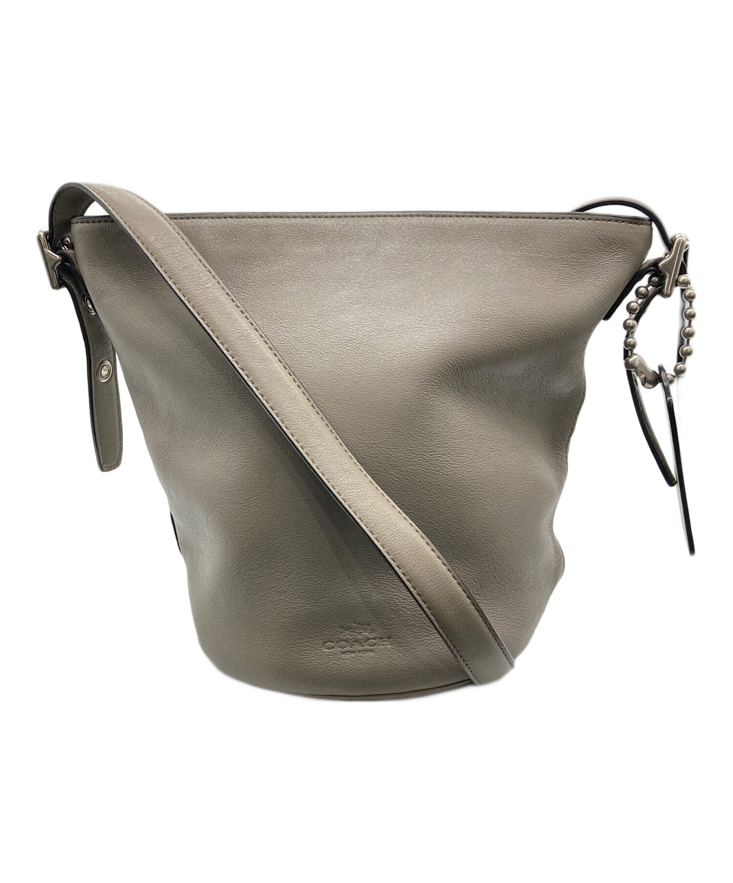 中古・古着通販】COACH (コーチ) ショルダーバッグ グレー｜ブランド 