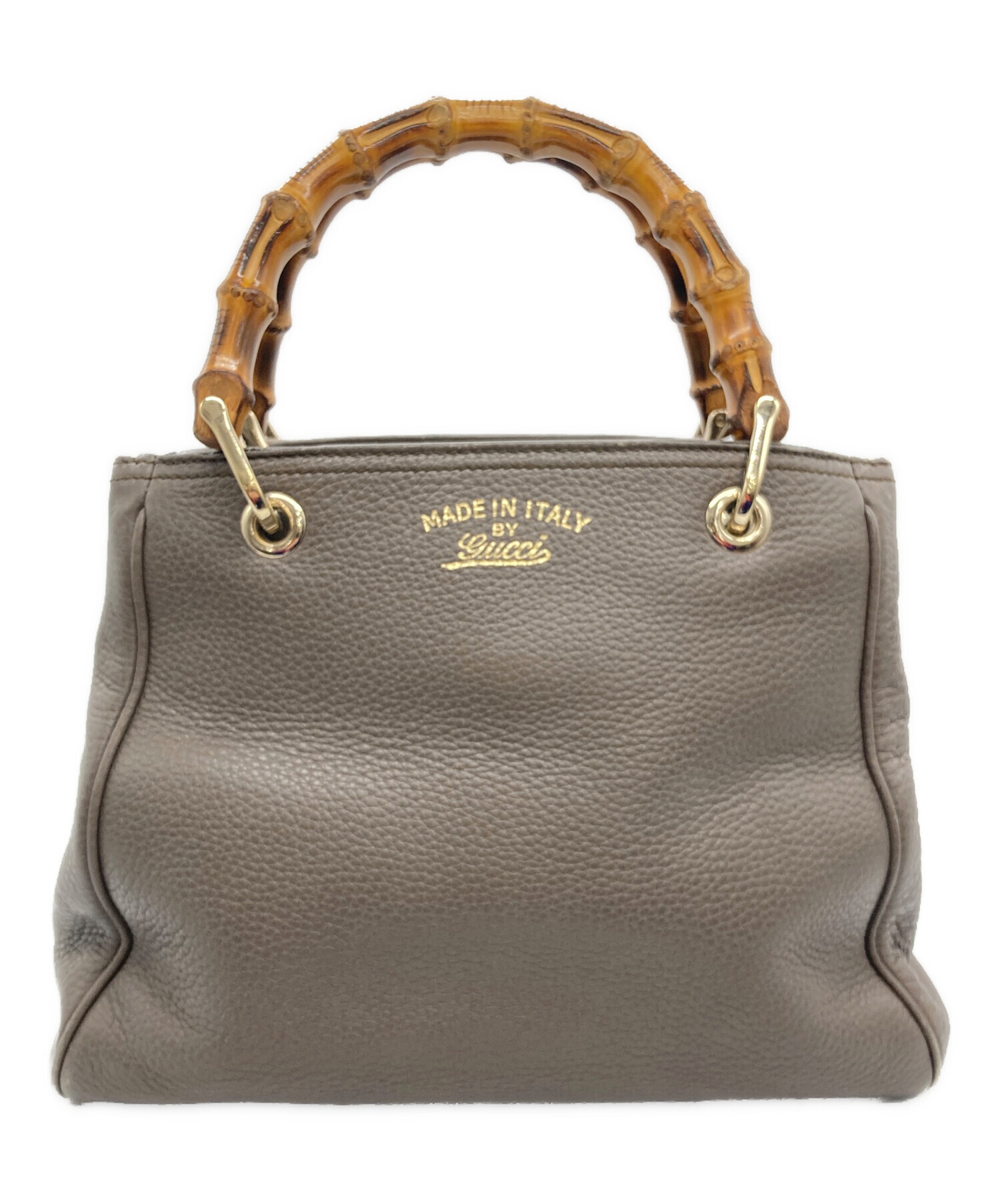 中古・古着通販】GUCCI (グッチ) バンブーショッパーハンドバッグ
