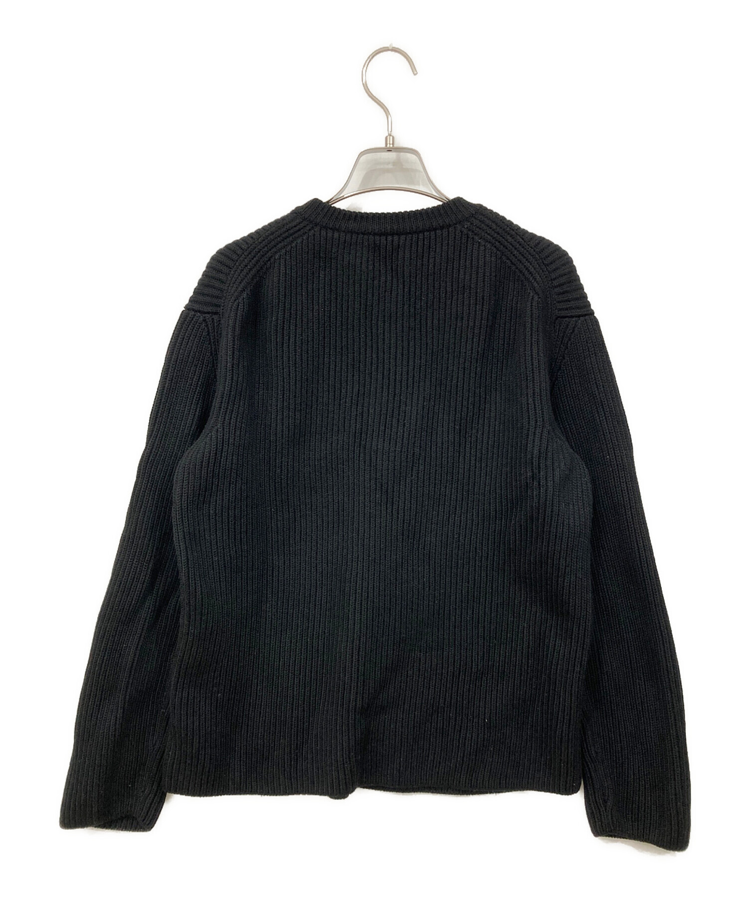 中古・古着通販】BATONER (バトナ―) 厚手ニット ブラック サイズ:SIZE 