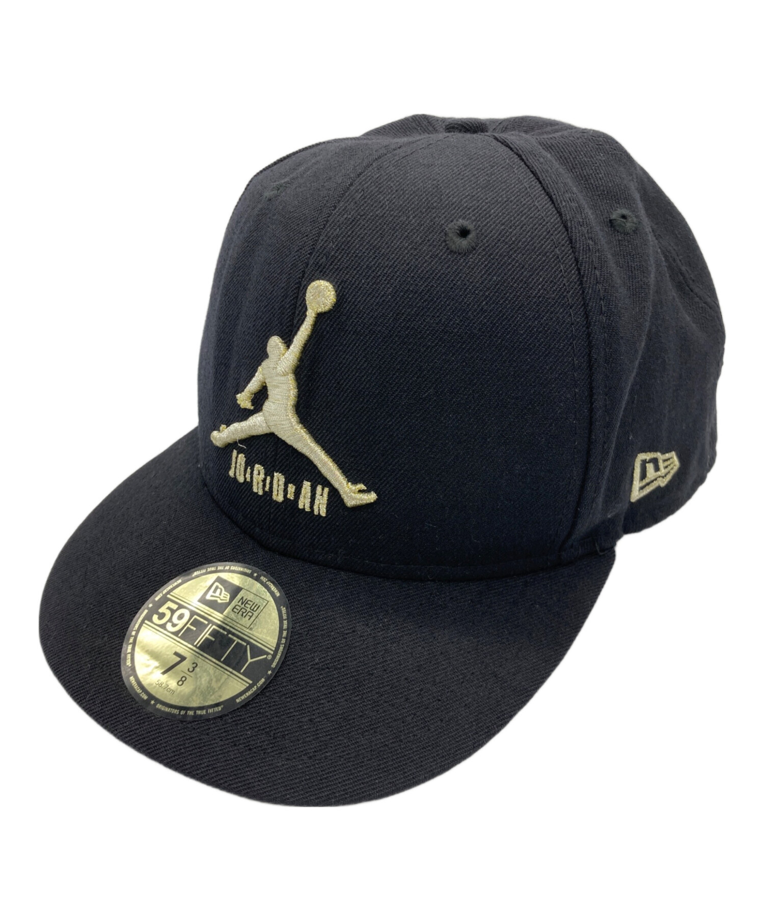 しぃちゃん　キャップ ブラック×ゴールド 中古・古着通販】New Era (ニューエラ) キャップ ブラック サイズ:58.7
