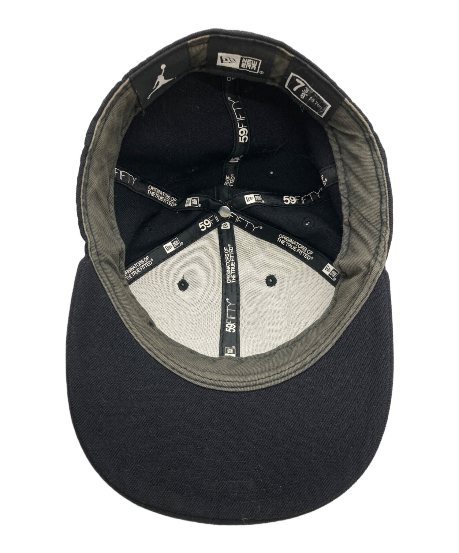 中古・古着通販】New Era (ニューエラ) キャップ ブラック サイズ:58.7