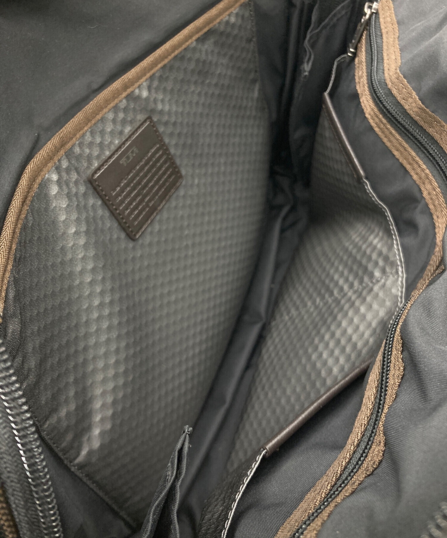 中古・古着通販】TUMI (トゥミ) 2WAYビジネスバッグ ブラック×ブラウン 