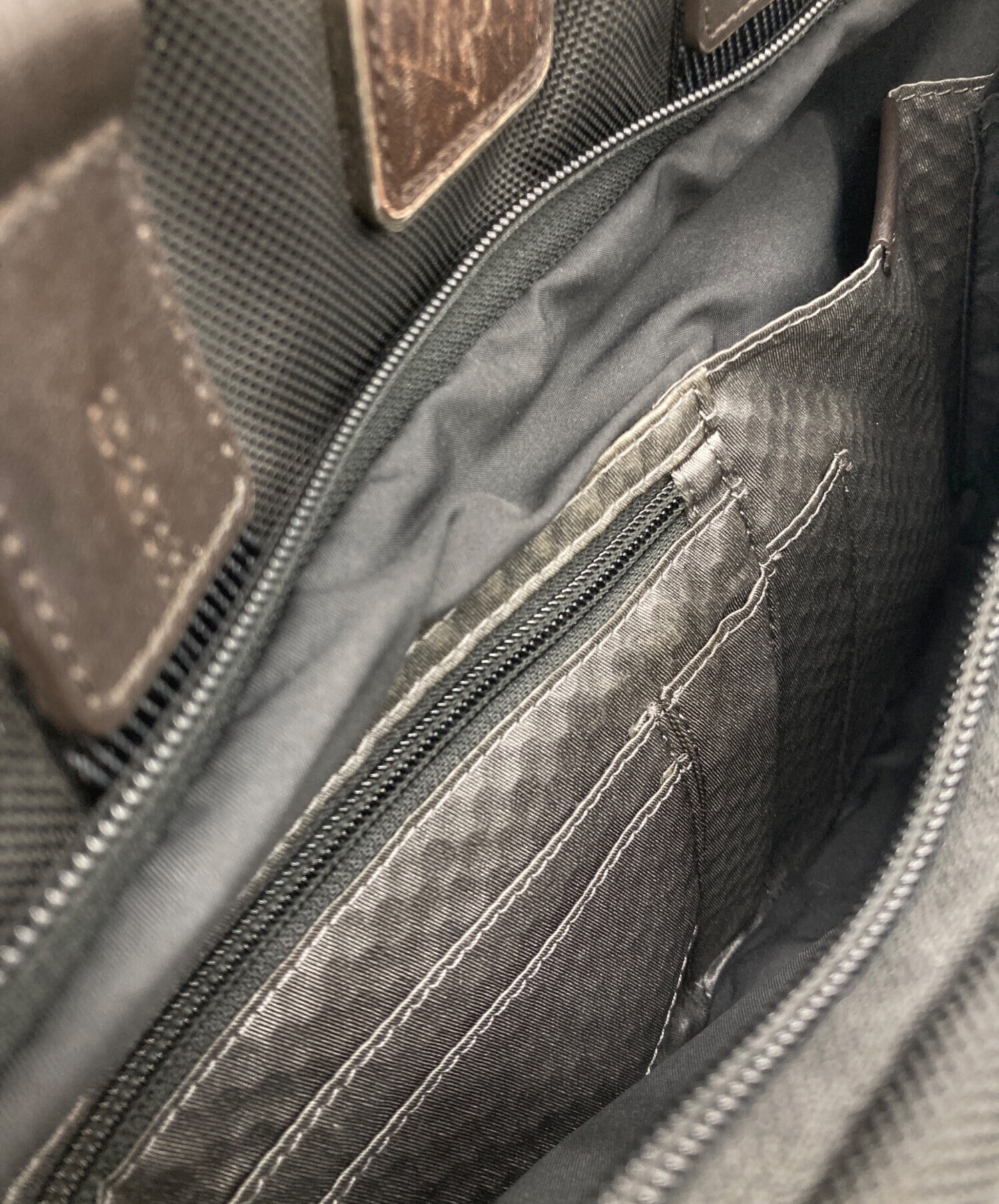 中古・古着通販】TUMI (トゥミ) 2WAYビジネスバッグ ブラック×ブラウン