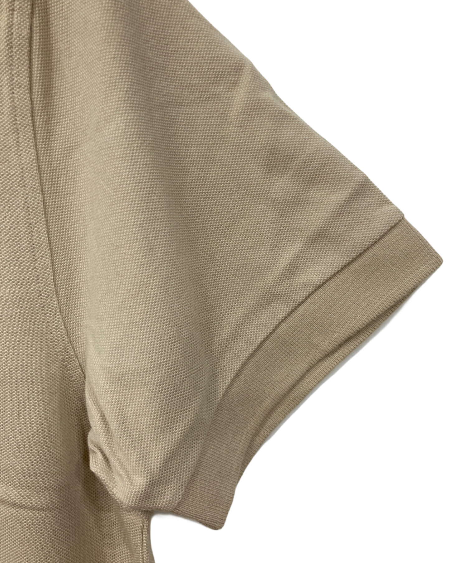 中古・古着通販】BURBERRY (バーバリー) 半袖ポロシャツ ベージュ