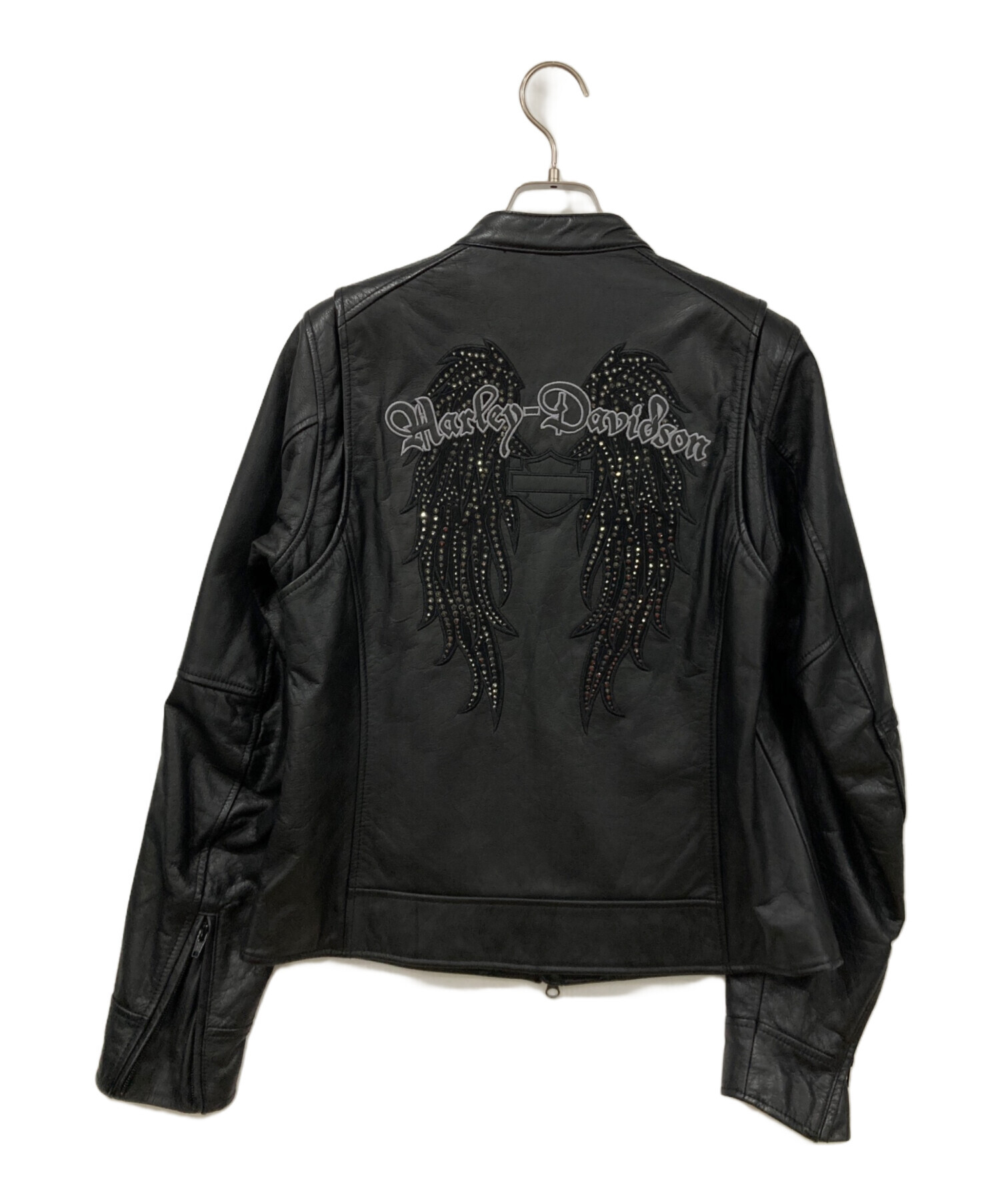 HARLEY DAVIDSON シングルライダース Mサイズ HARLEY DAVIDSON / シングルライダースジャケット/M/牛革/40133 HARLEY