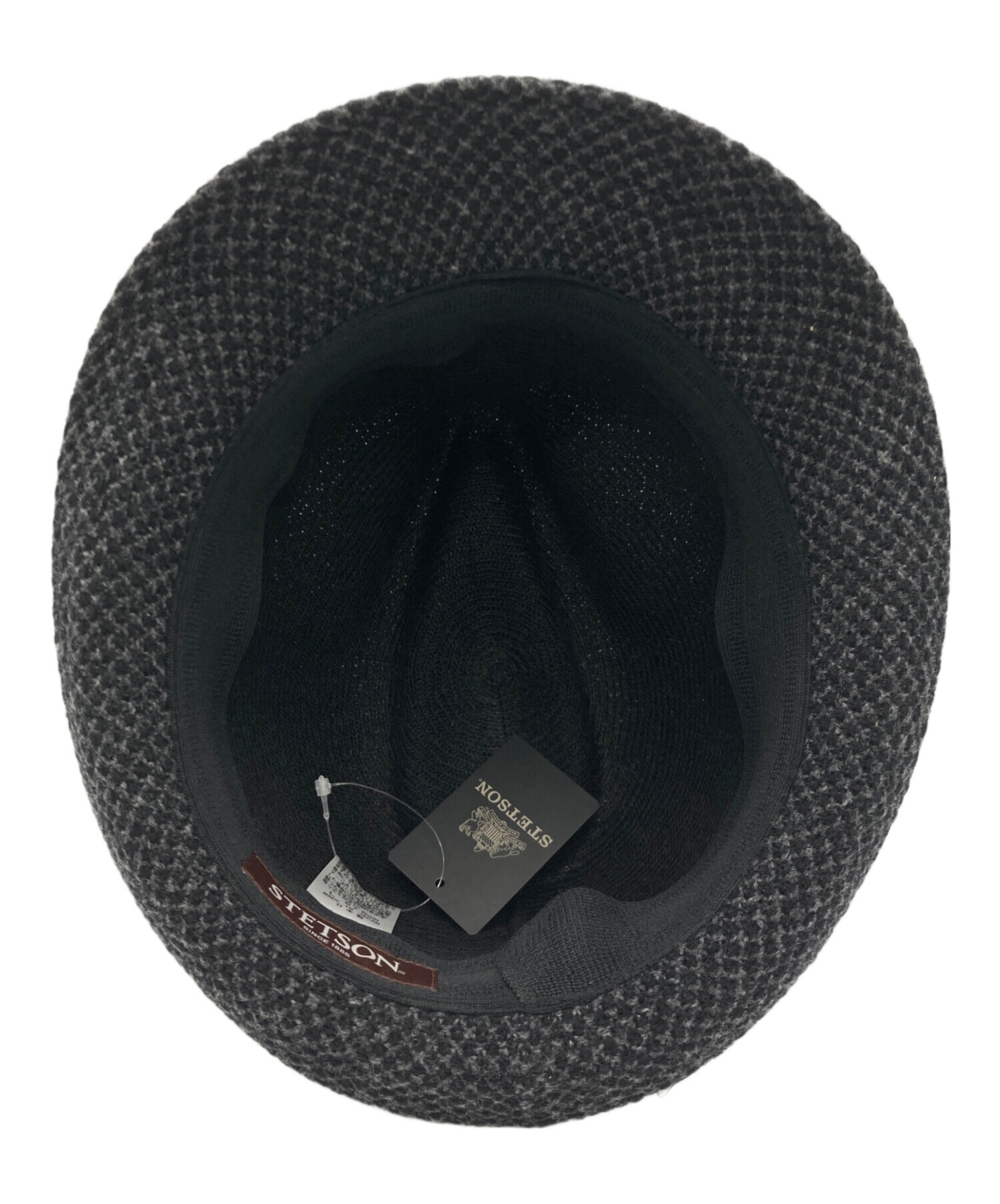 中古・古着通販】STETSON (ステットソン) ハット ブラック サイズ:57.5