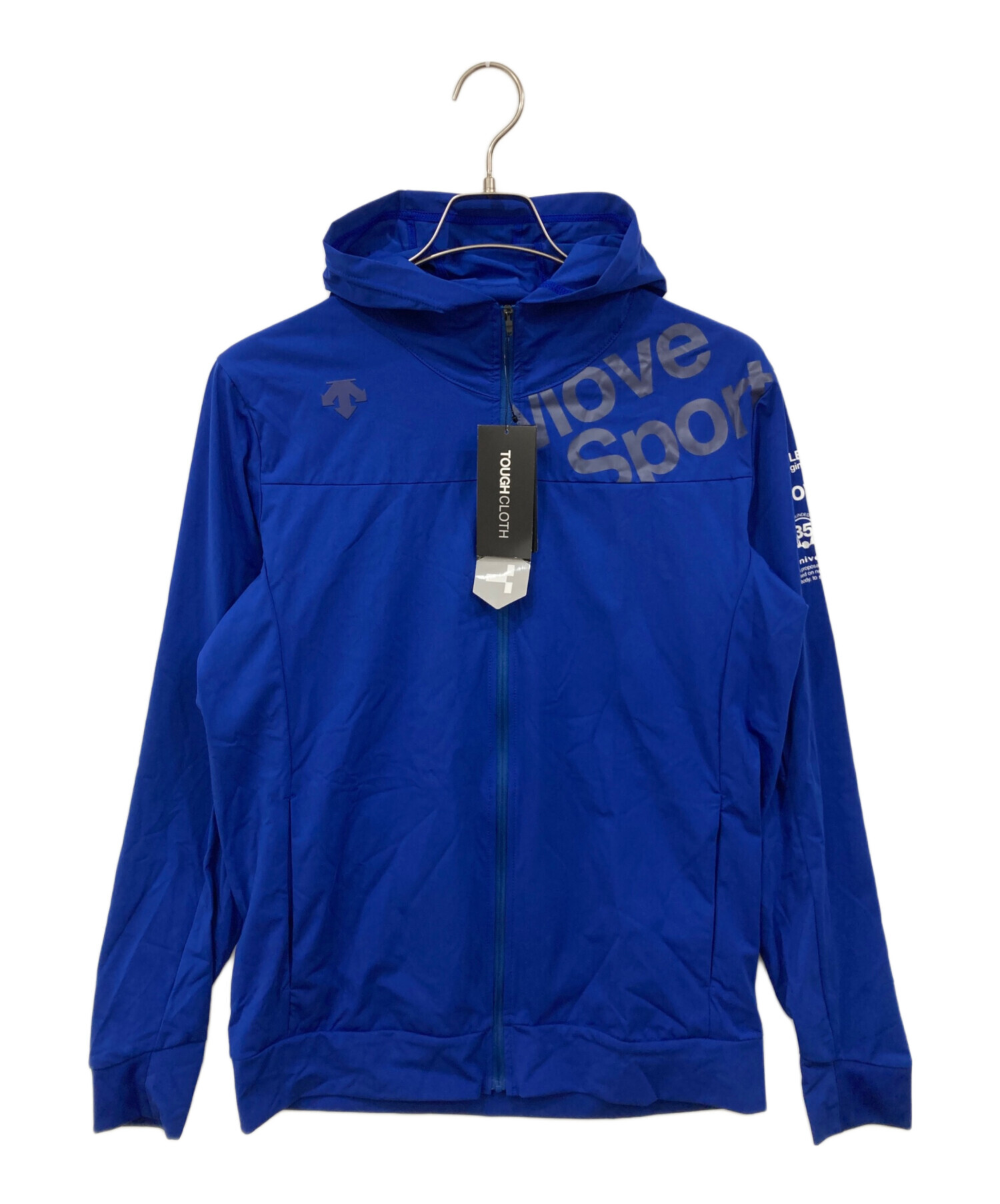 中古・古着通販】DESCENTE (デサント) ジップジャケット ブルー