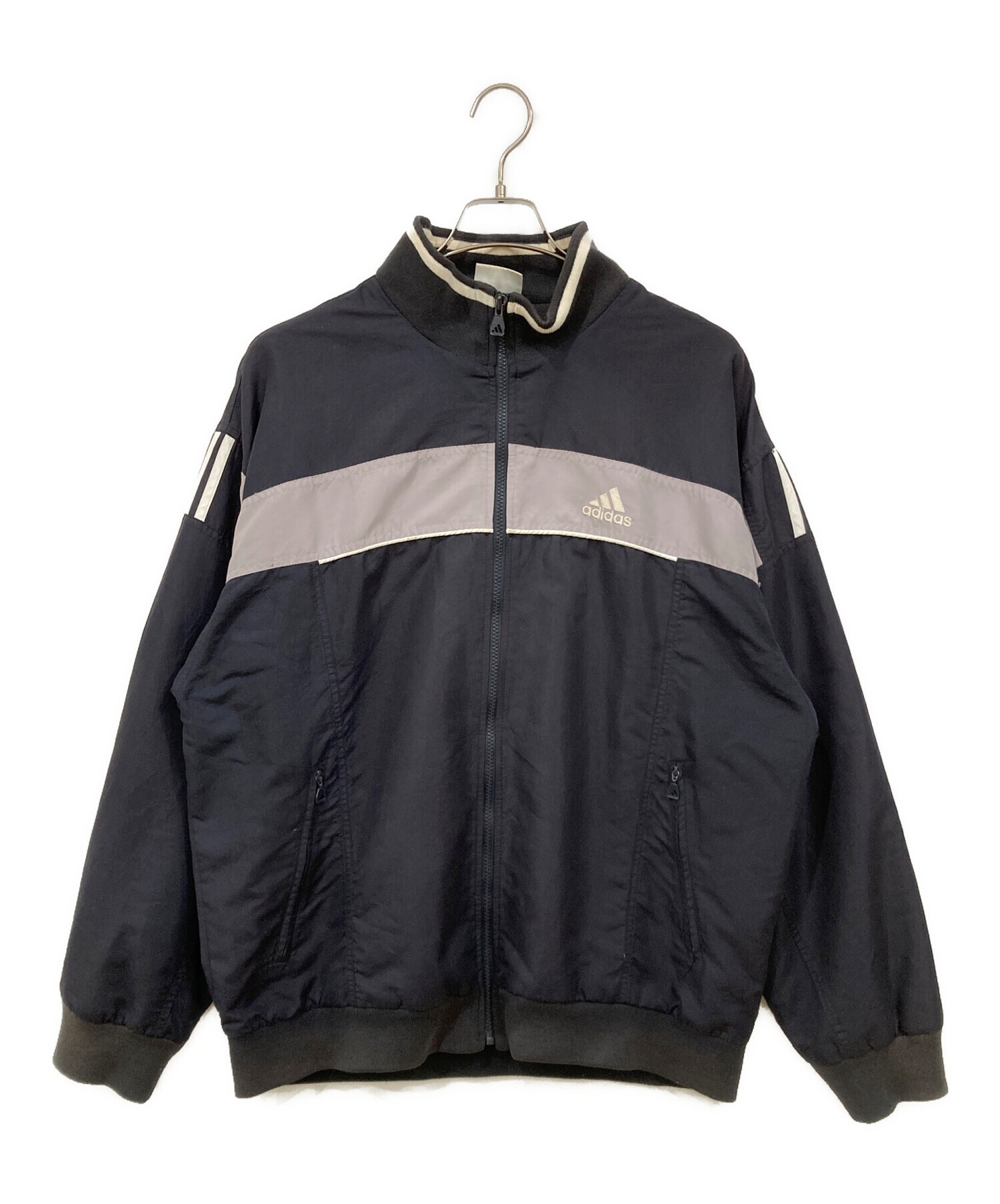 中古・古着通販】adidas (アディダス) トラックジャケット ネイビー