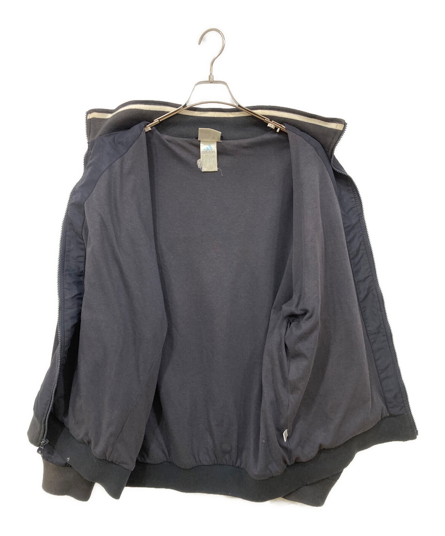 adidas アディダス　トラックジャケット　ネイビー　サイズXO 中古・古着通販】adidas (アディダス) トラックジャケット ネイビー