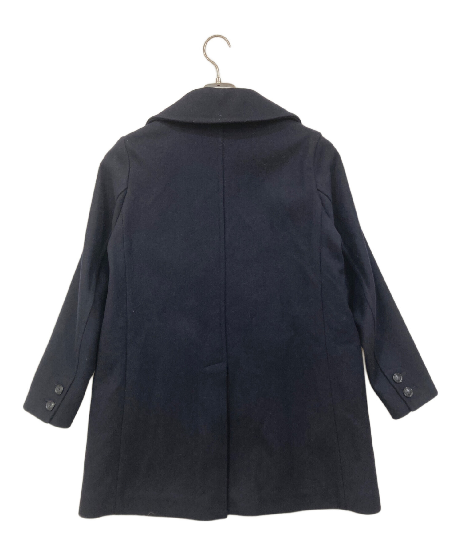 中古・古着通販】ticca (ティッカ) Pコート ネイビー サイズ:SIZE 38