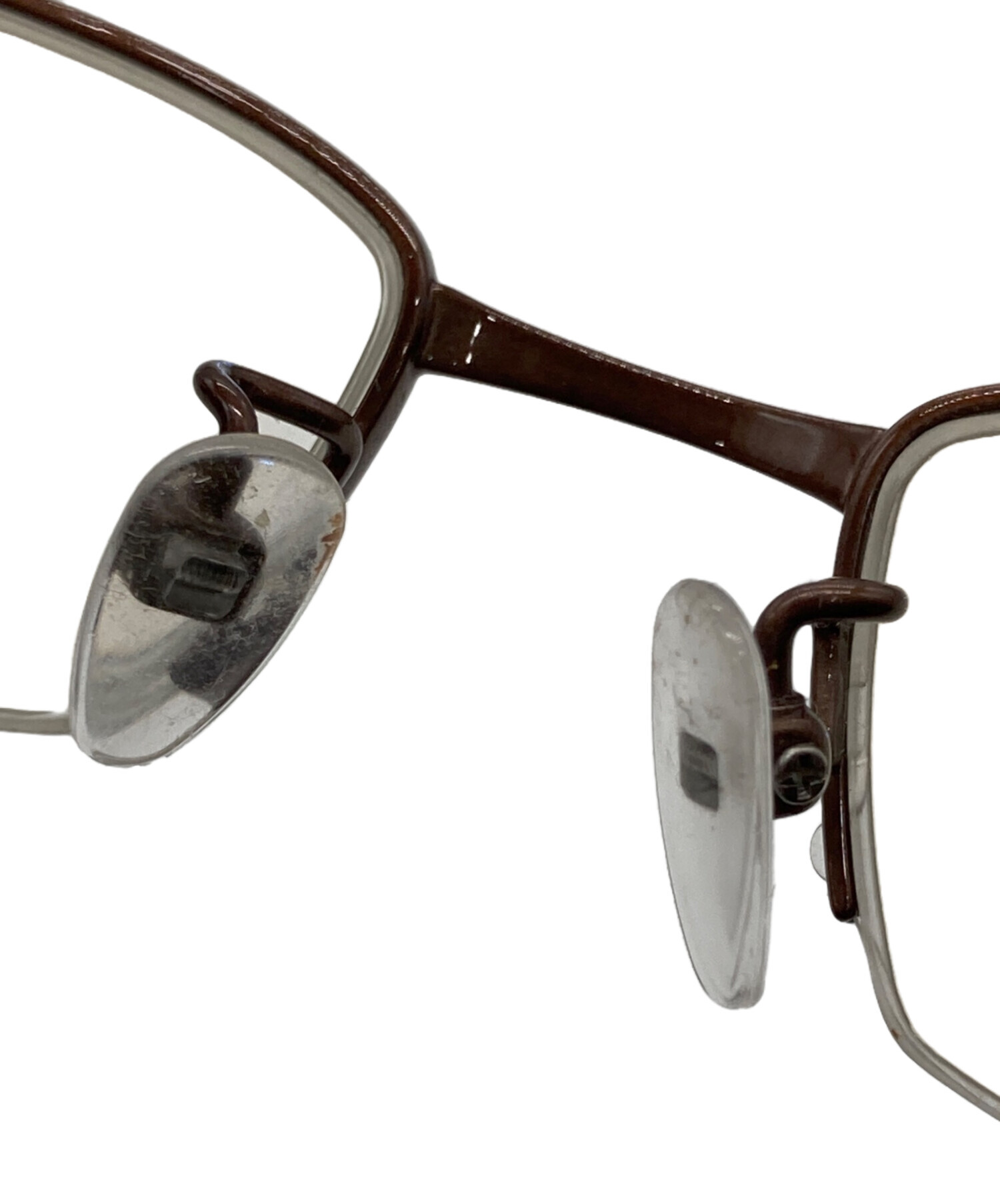 中古・古着通販】GUCCI (グッチ) 伊達眼鏡 ブラウン｜ブランド・古着