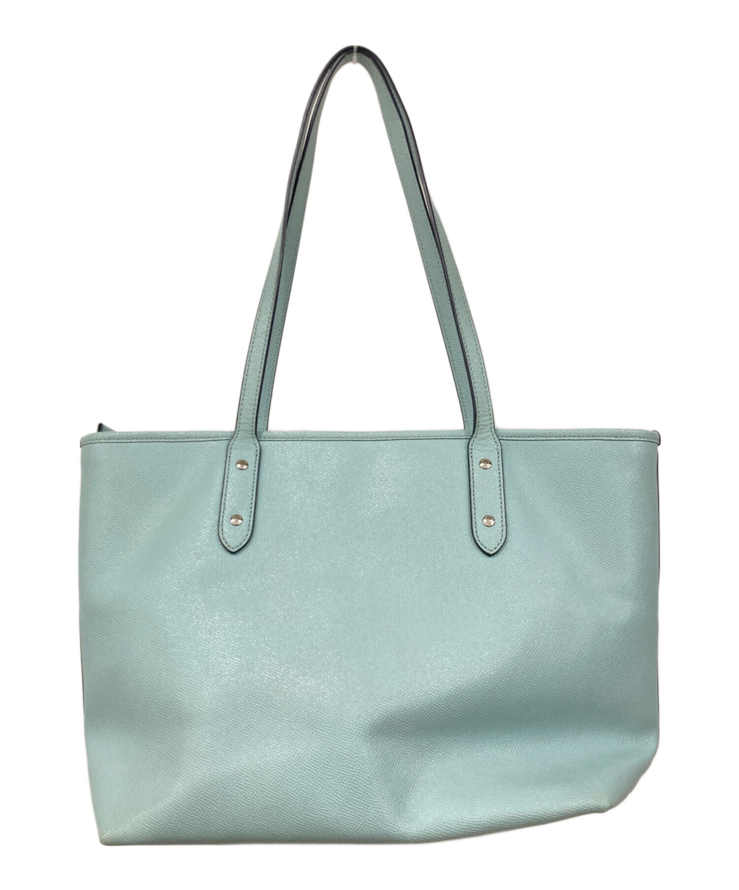 中古・古着通販】COACH (コーチ) トートバッグ グリーン｜ブランド