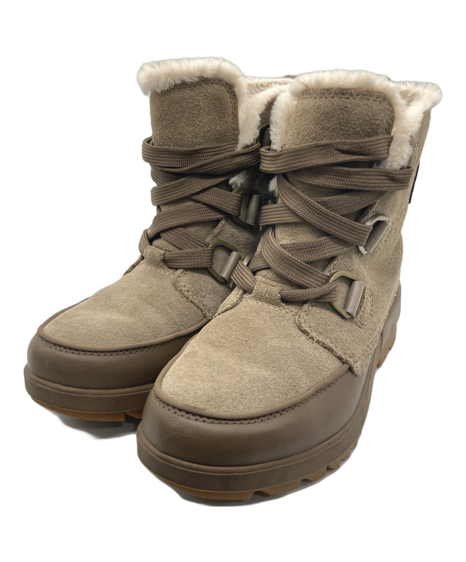 中古・古着通販】SOREL (ソレル) スノーブーツ グレー サイズ:25cm 