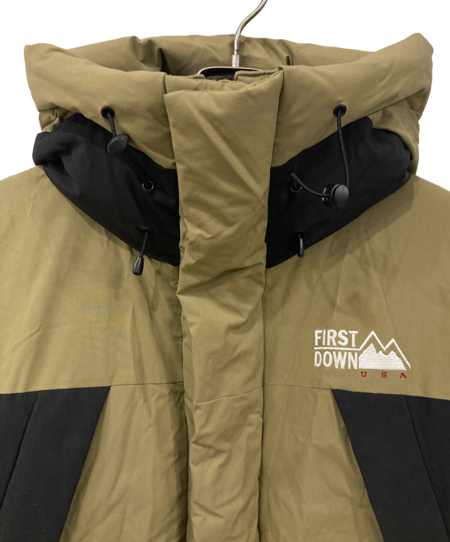 中古・古着通販】FIRST DOWN (ファーストダウン) パネルショートダウン 