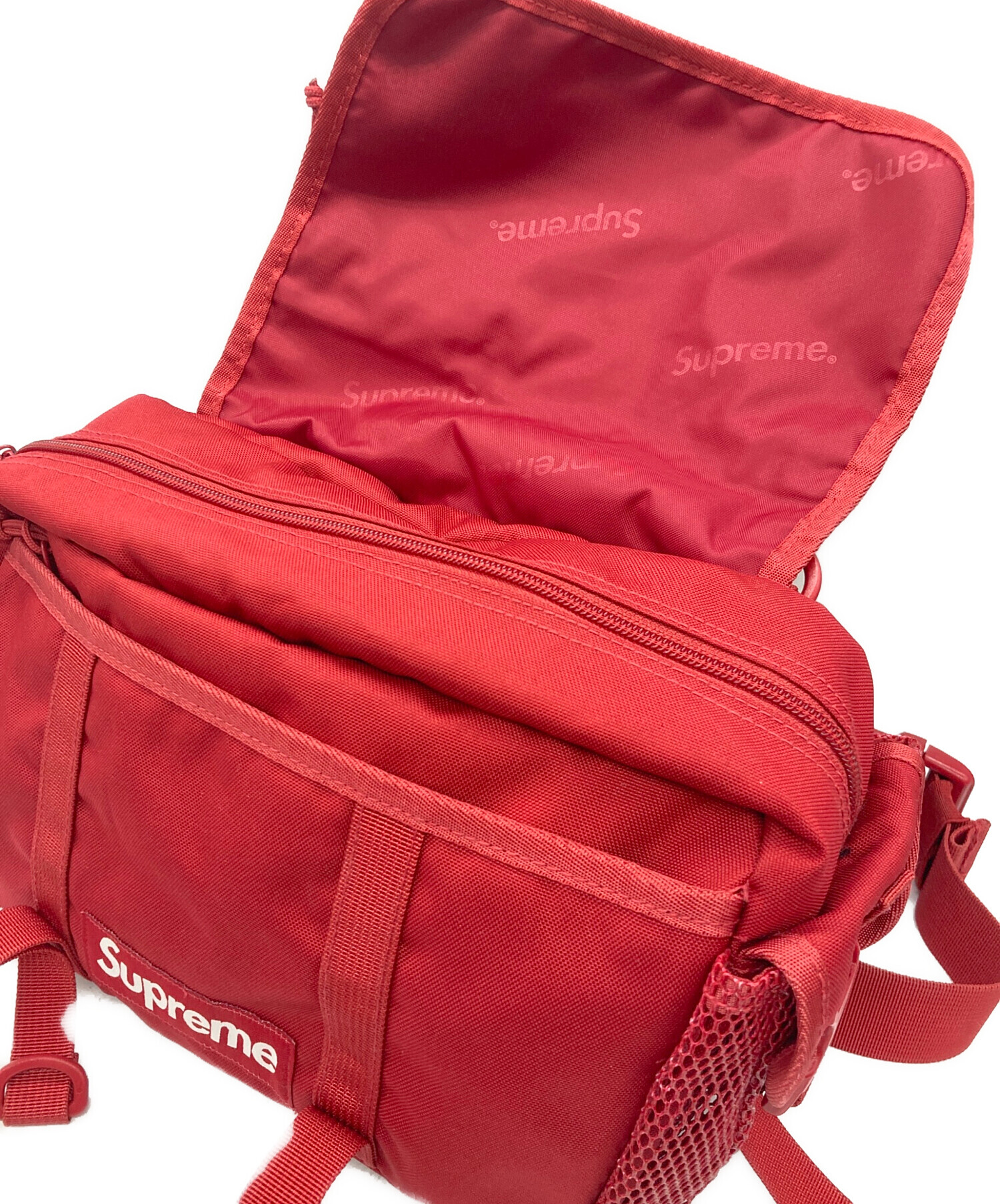 中古・古着通販】SUPREME (シュプリーム) 2WAYウエストバッグ レッド