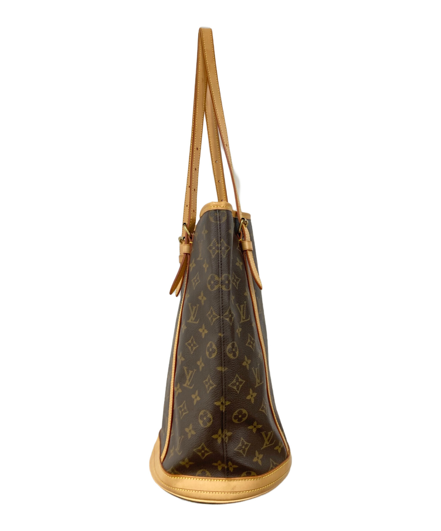 中古・古着通販】LOUIS VUITTON (ルイ ヴィトン) バケットGM ブラウン