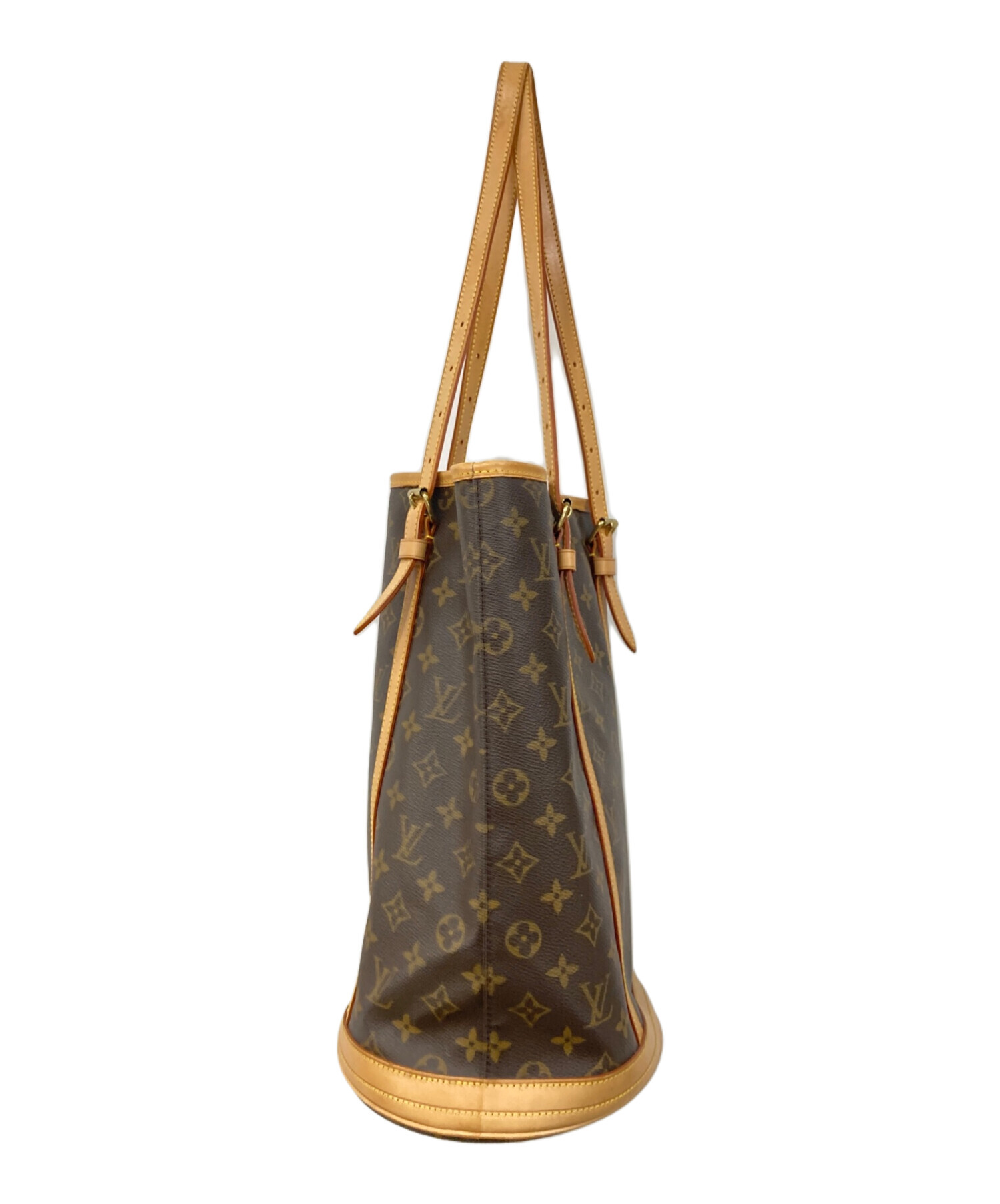 中古・古着通販】LOUIS VUITTON (ルイ ヴィトン) バケットGM ブラウン