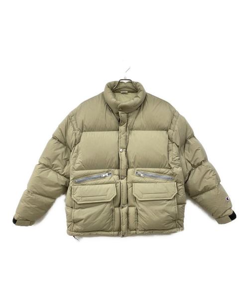 中古・古着通販】Champion (チャンピオン) ダウンジャケット グレー