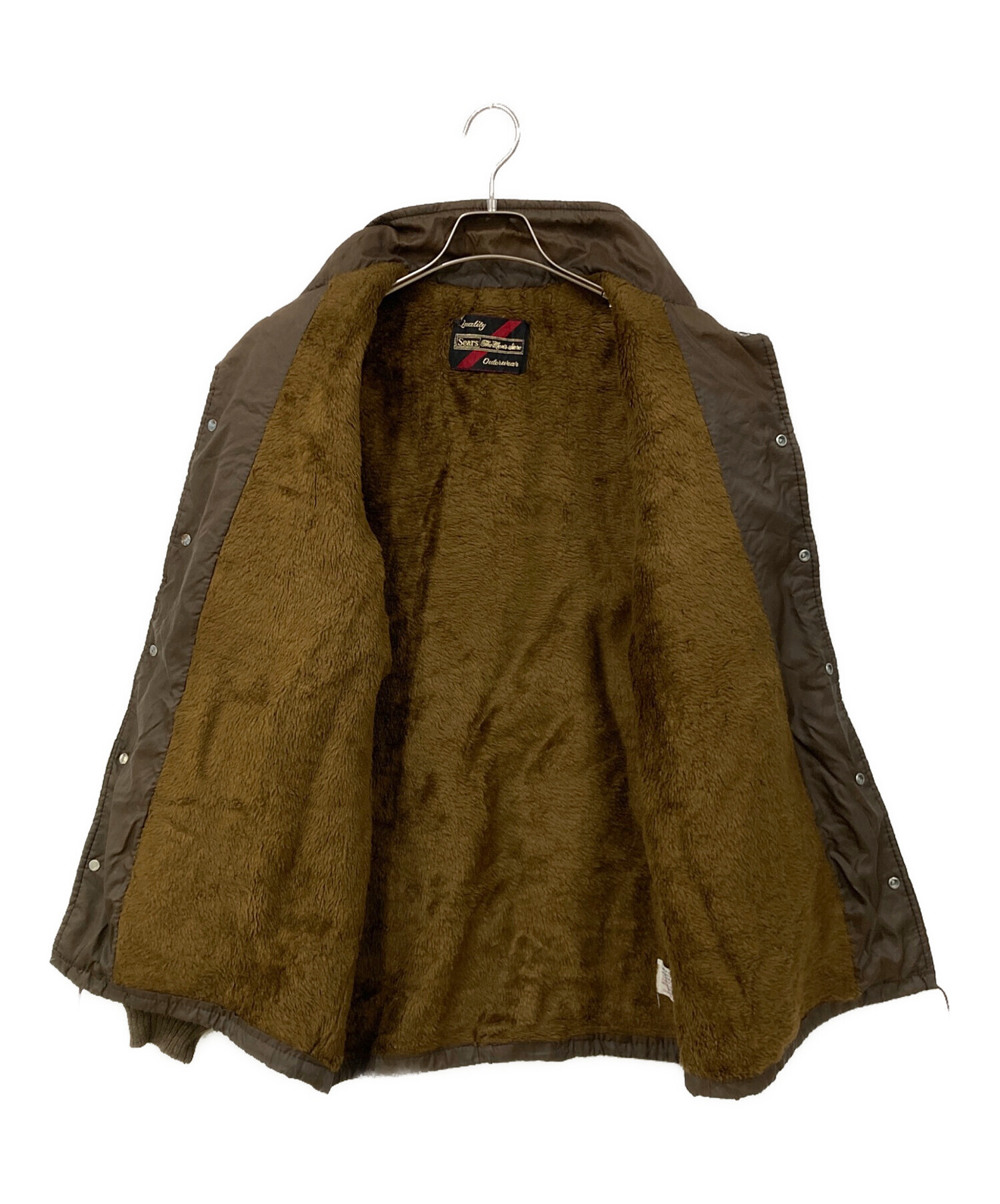 中古・古着通販】Sears (シアーズ) ナイロンコーチジャケット ブラウン 