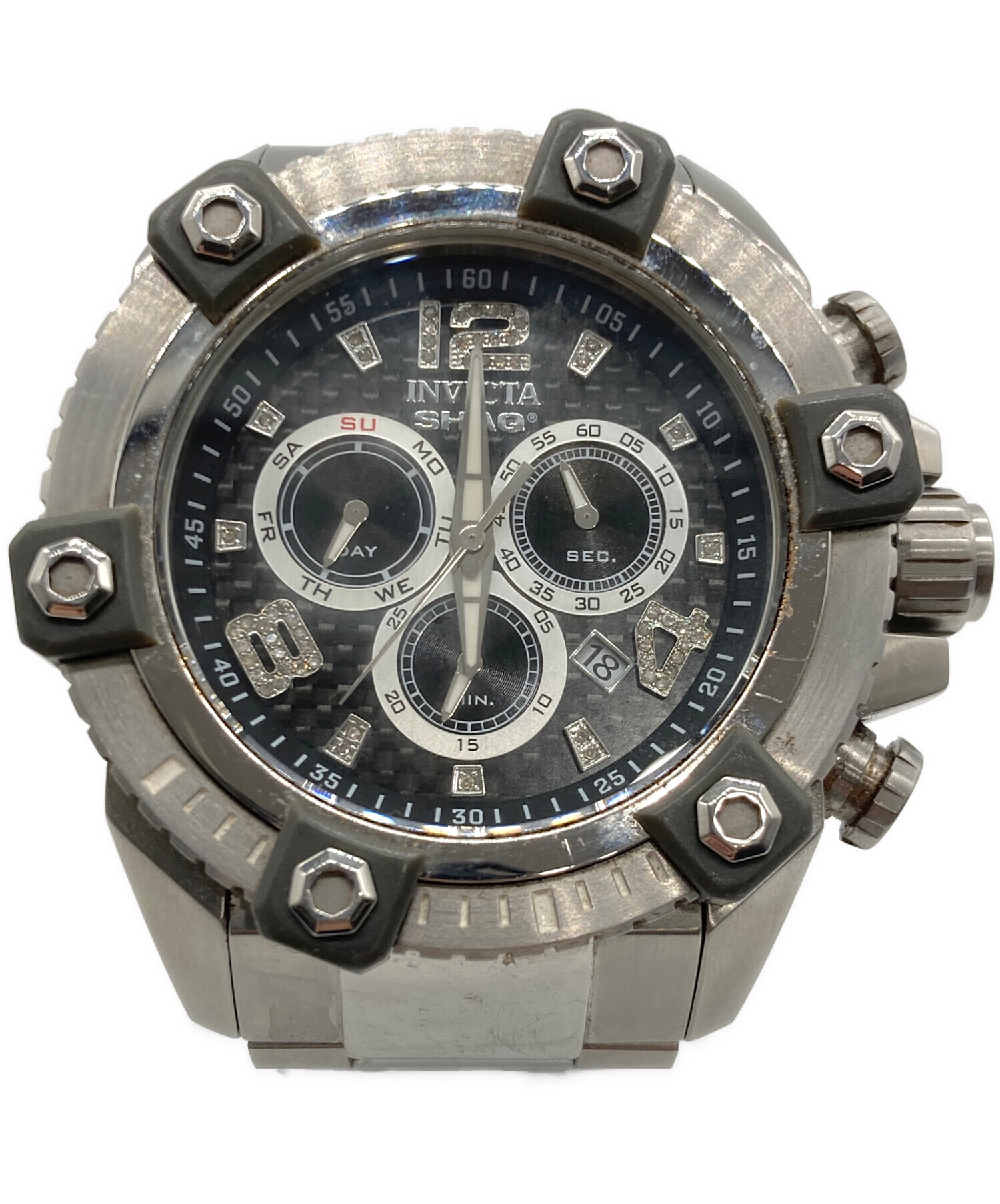 中古・古着通販】INVICTA (インビクタ) 腕時計 ブラック｜ブランド