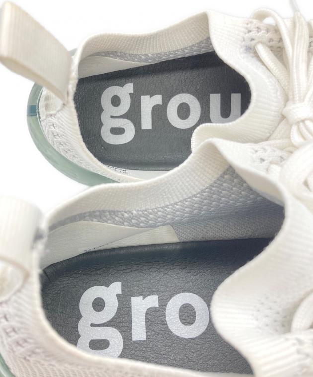中古・古着通販】grounds (グラウンズ) スニーカー ホワイト×ライト