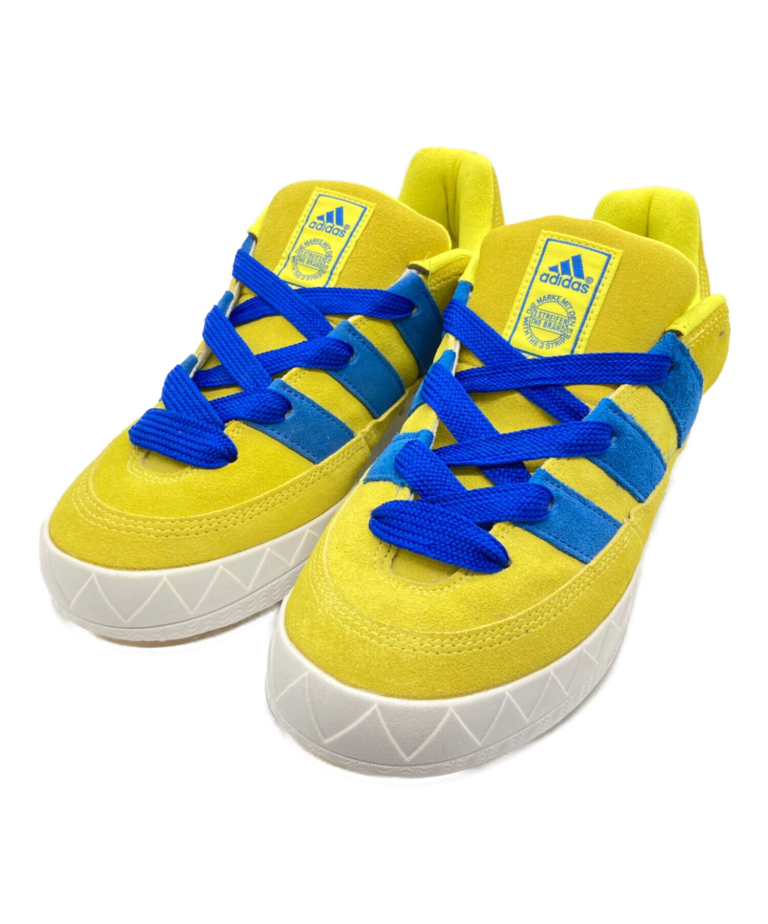 中古・古着通販】adidas (アディダス) ADIMATIC イエロー×ブルー 