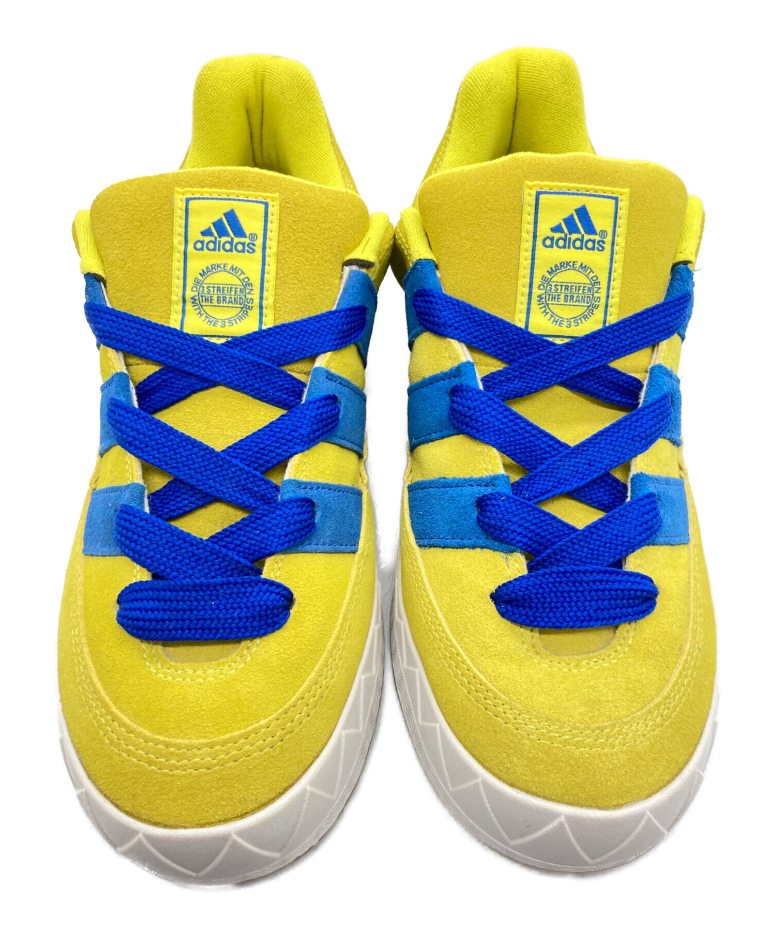中古・古着通販】adidas (アディダス) ADIMATIC イエロー×ブルー 