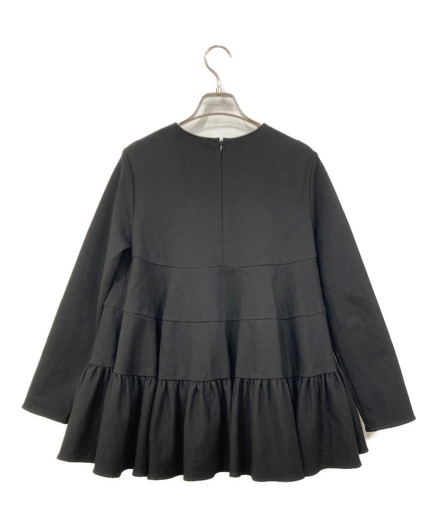 中古・古着通販】YORI (ヨリ) ぬくぬくティアードフリルブラウス