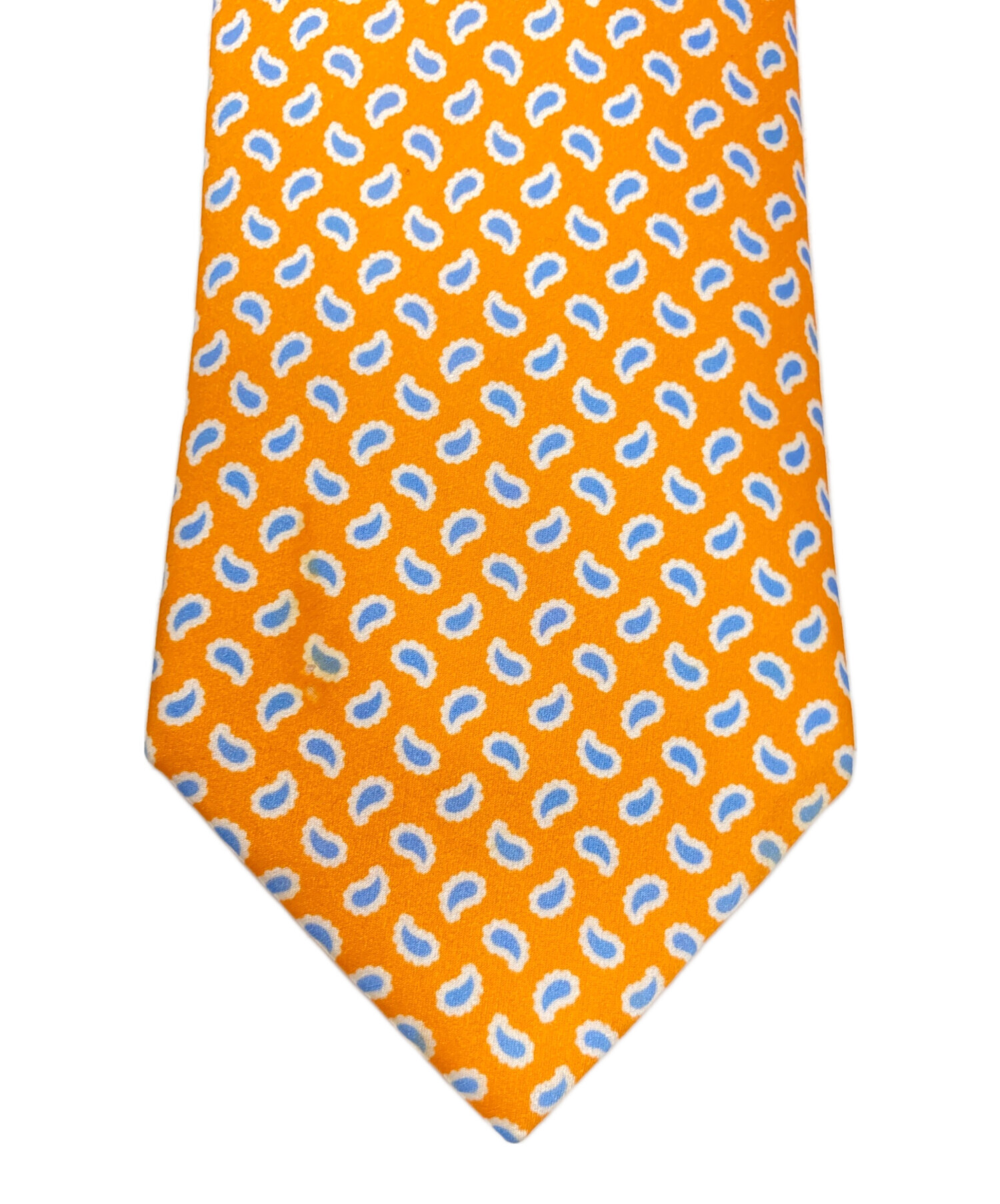 中古・古着通販】BRIONI (ブリオーニ) ネクタイ オレンジ サイズ:記載