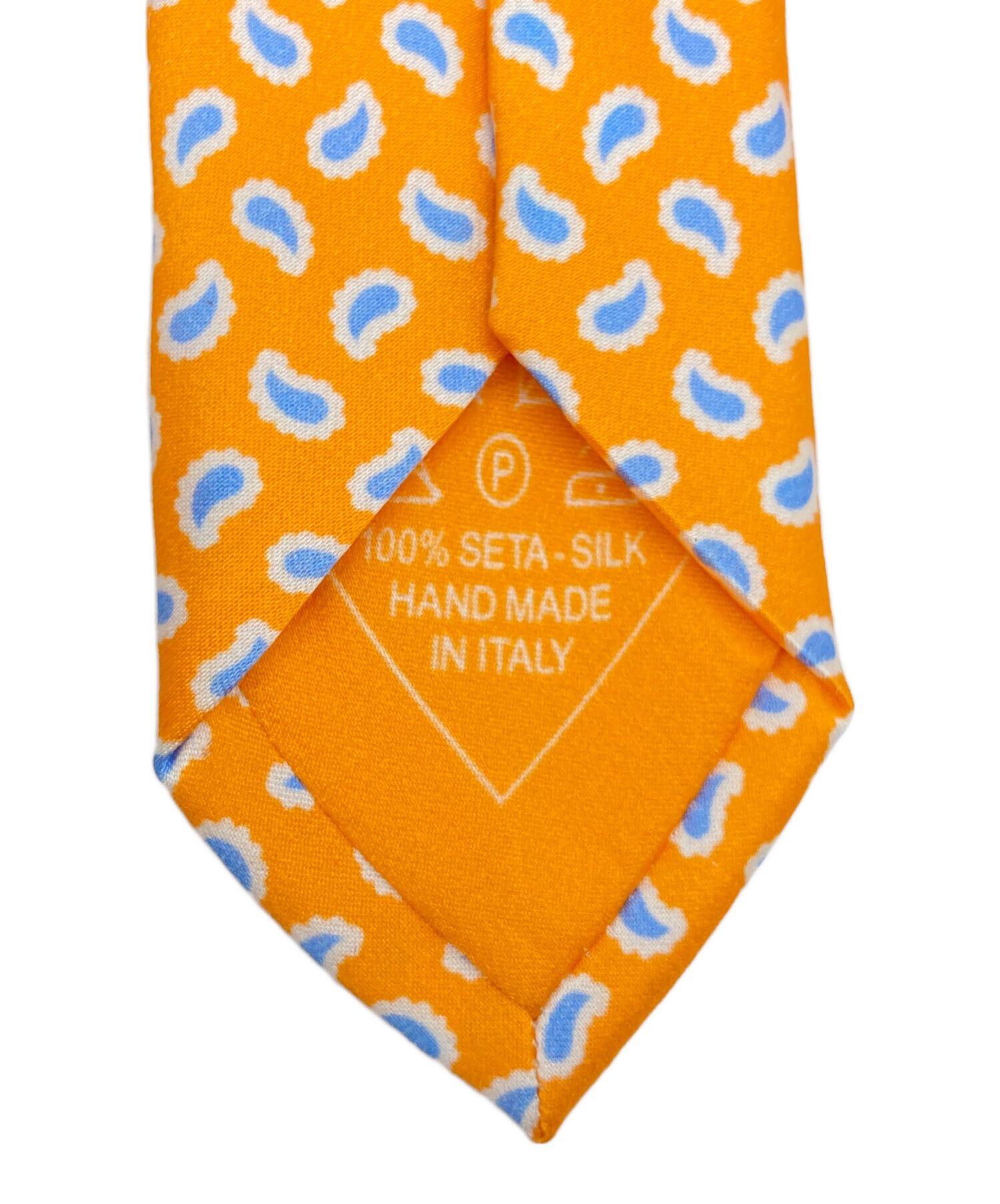 中古・古着通販】BRIONI (ブリオーニ) ネクタイ オレンジ サイズ:記載
