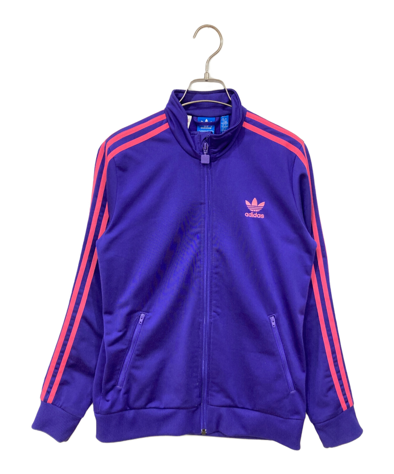 中古・古着通販】adidas (アディダス) トラックジャケット パープル