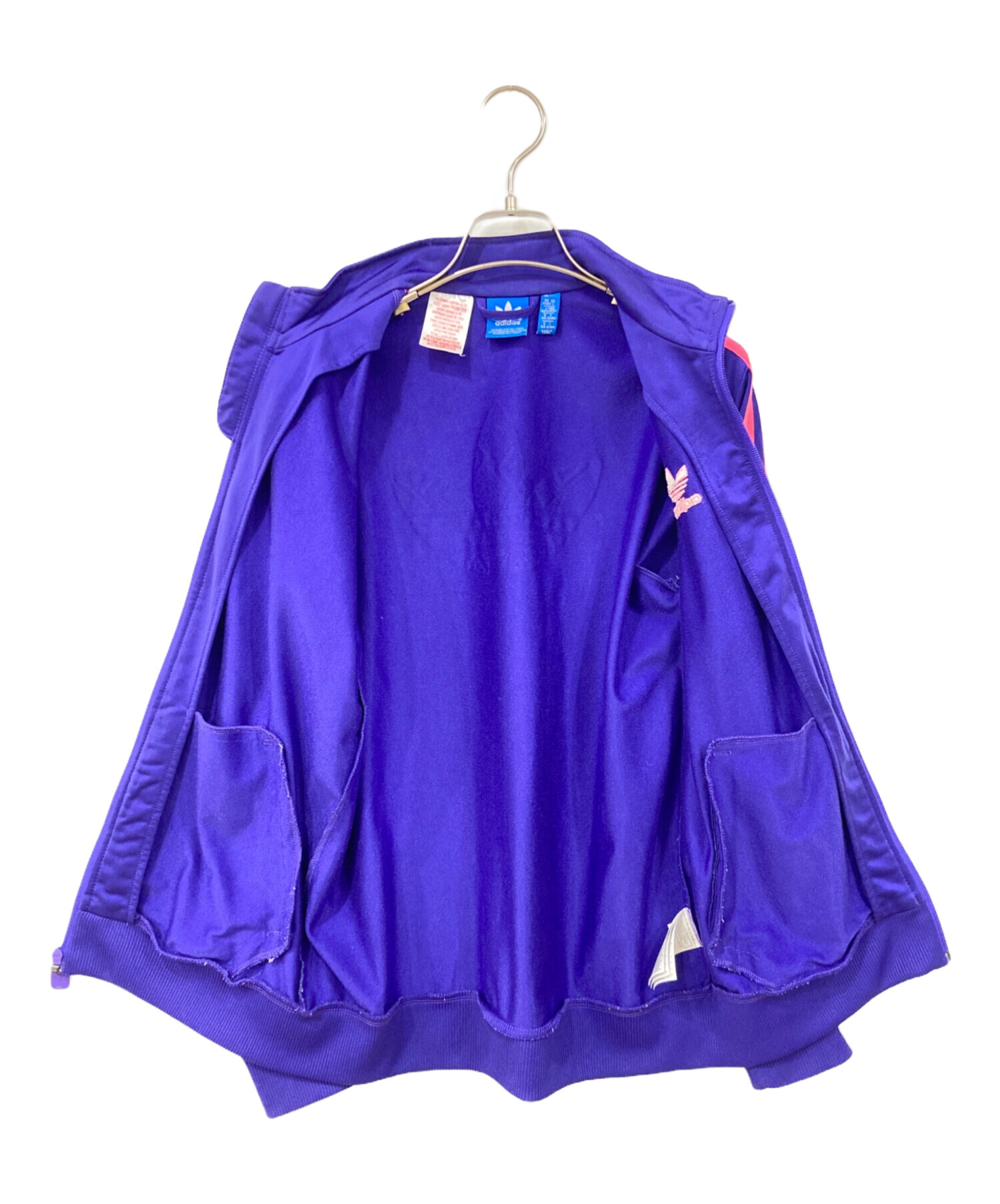 中古・古着通販】adidas (アディダス) トラックジャケット パープル