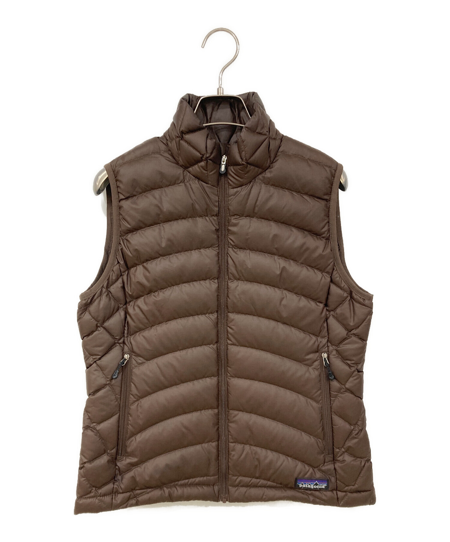 中古・古着通販】Patagonia (パタゴニア) ダウンベスト ブラウン