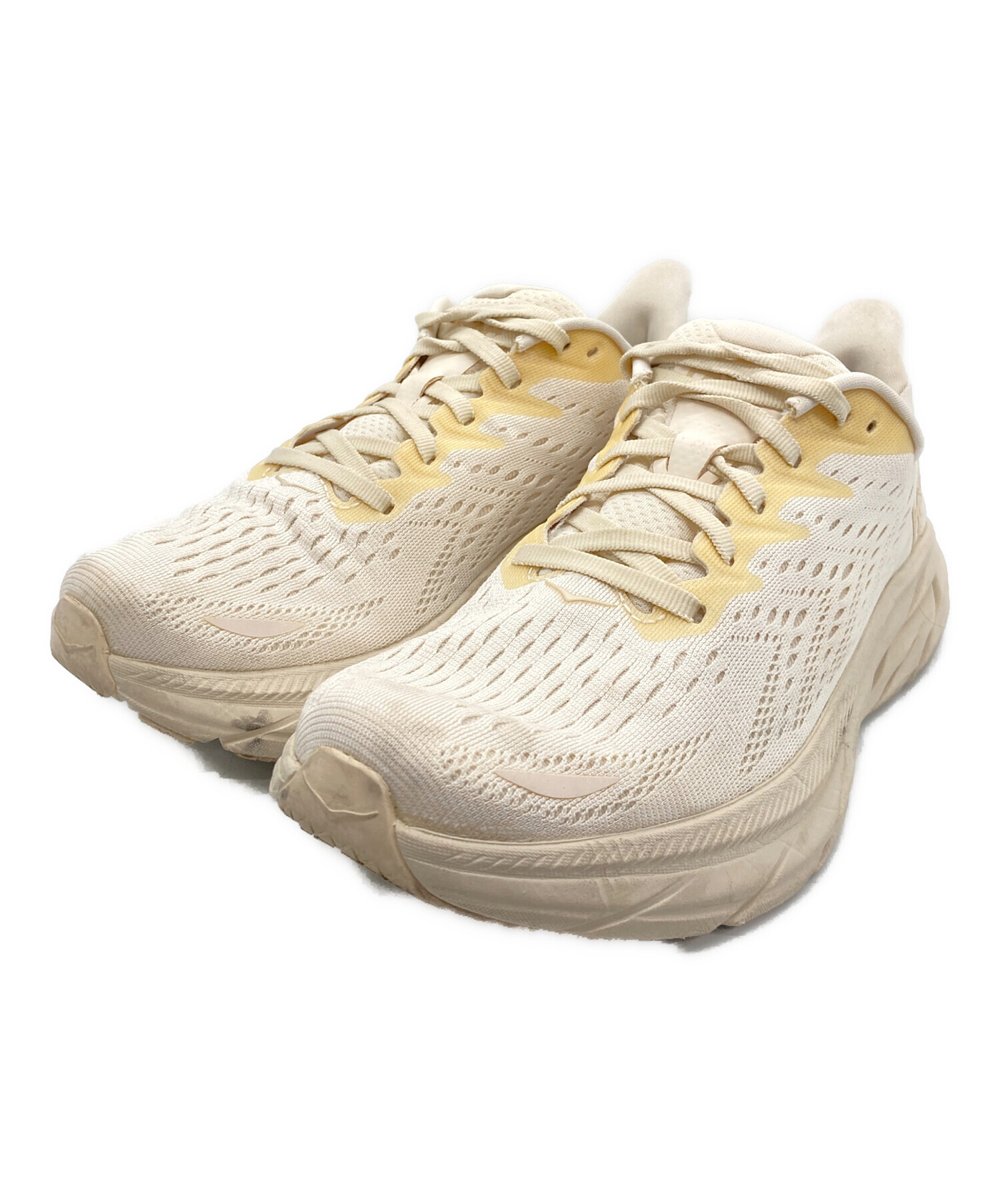 中古・古着通販】HOKA (ホカ) スニーカー ベージュ サイズ:25cm 
