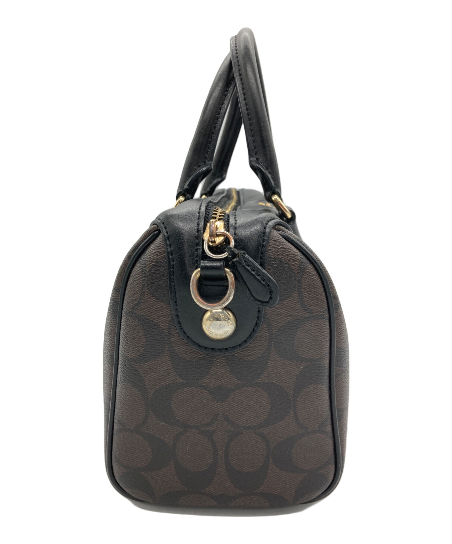 中古・古着通販】COACH (コーチ) ミニボストンショルダーバッグ