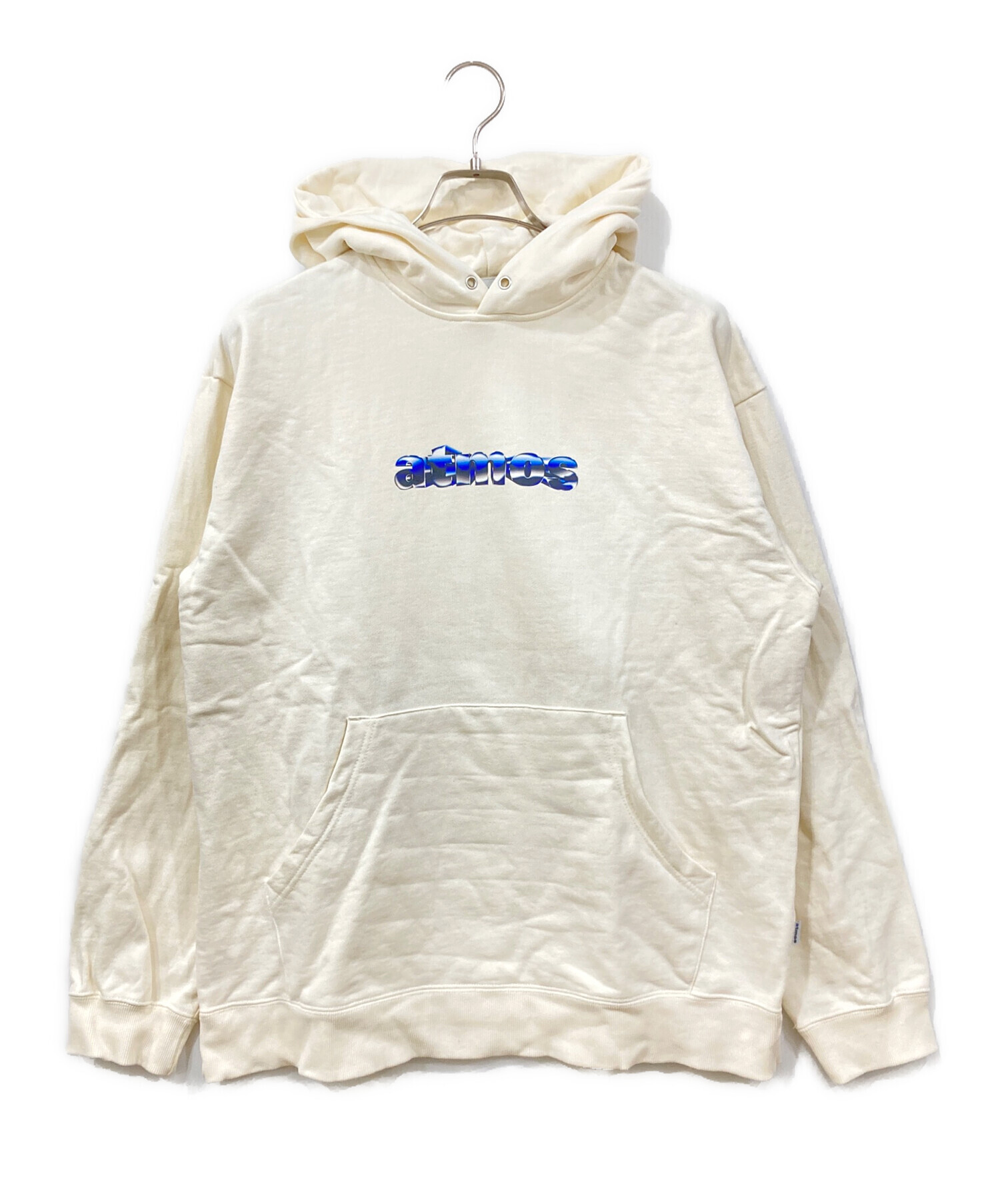 中古・古着通販ATMOS (アトモス) プルオーバーパーカー アイボリー