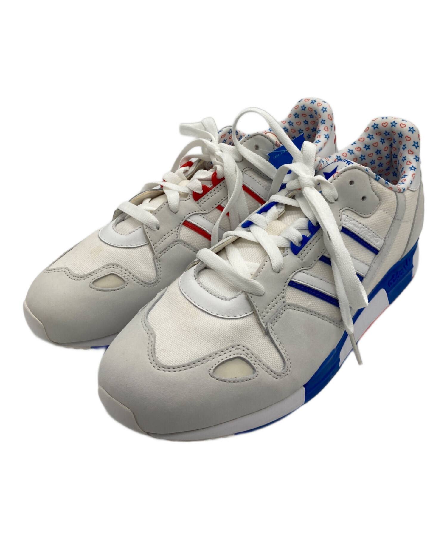 中古・古着通販】adidas (アディダス) ローカットスニーカー ホワイト 中古・古着通販】adidas (アディダス) ローカットスニーカー ホワイト