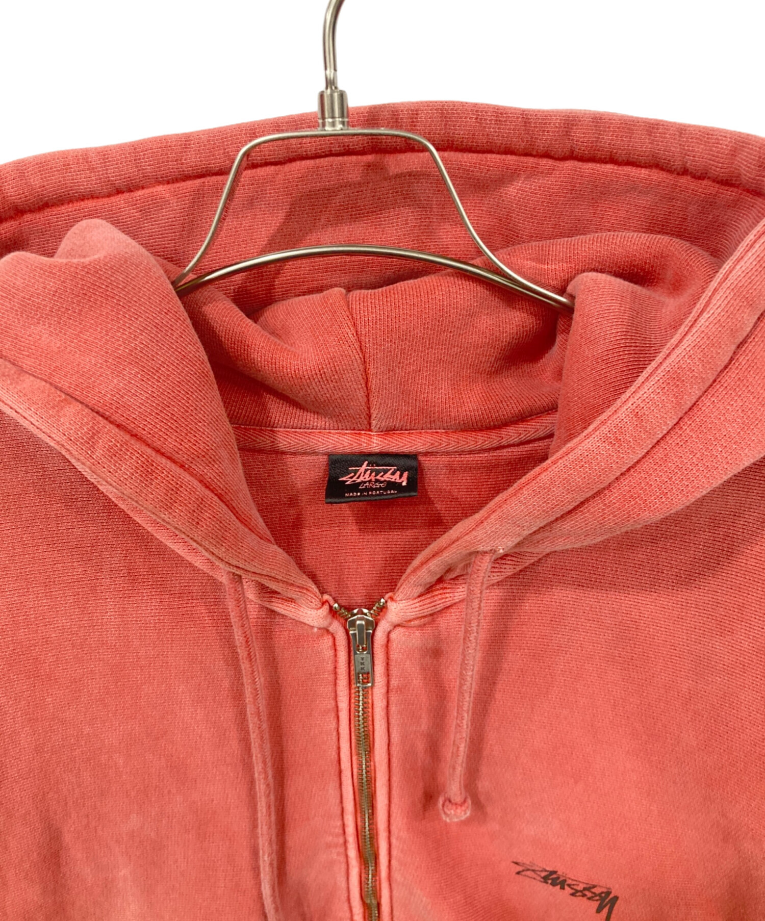 中古・古着通販】stussy (ステューシー) SMOOTH STOCK ZIP HOODIE