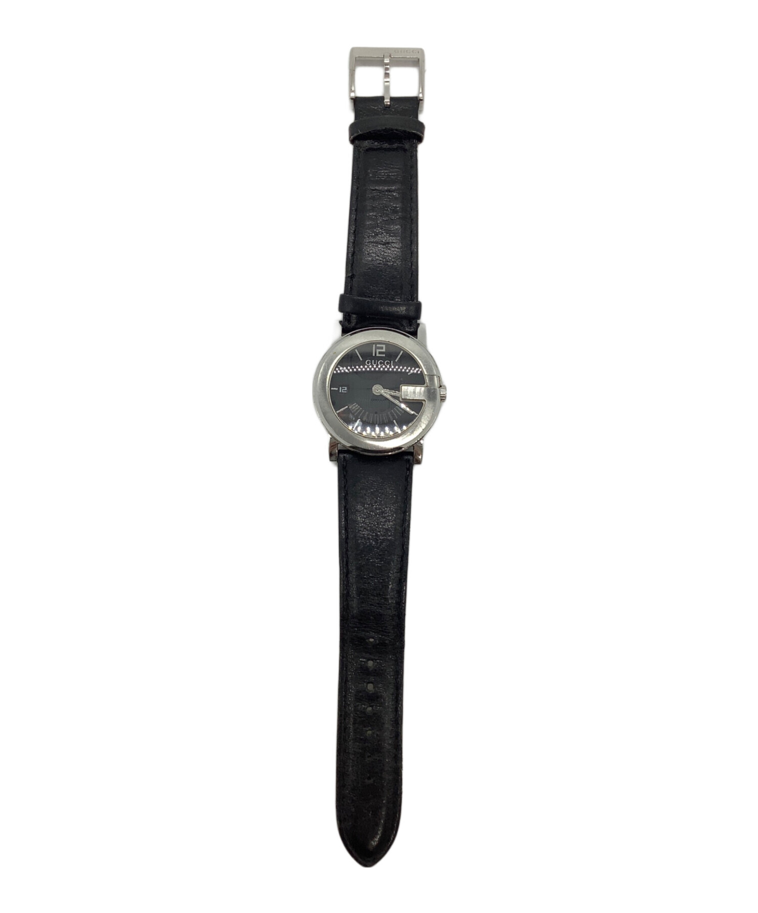 GUCCI 腕時計　ジャンク品　***即購入可能 中古・古着通販】GUCCI (グッチ) 腕時計 ブラック｜ブランド・古着通販