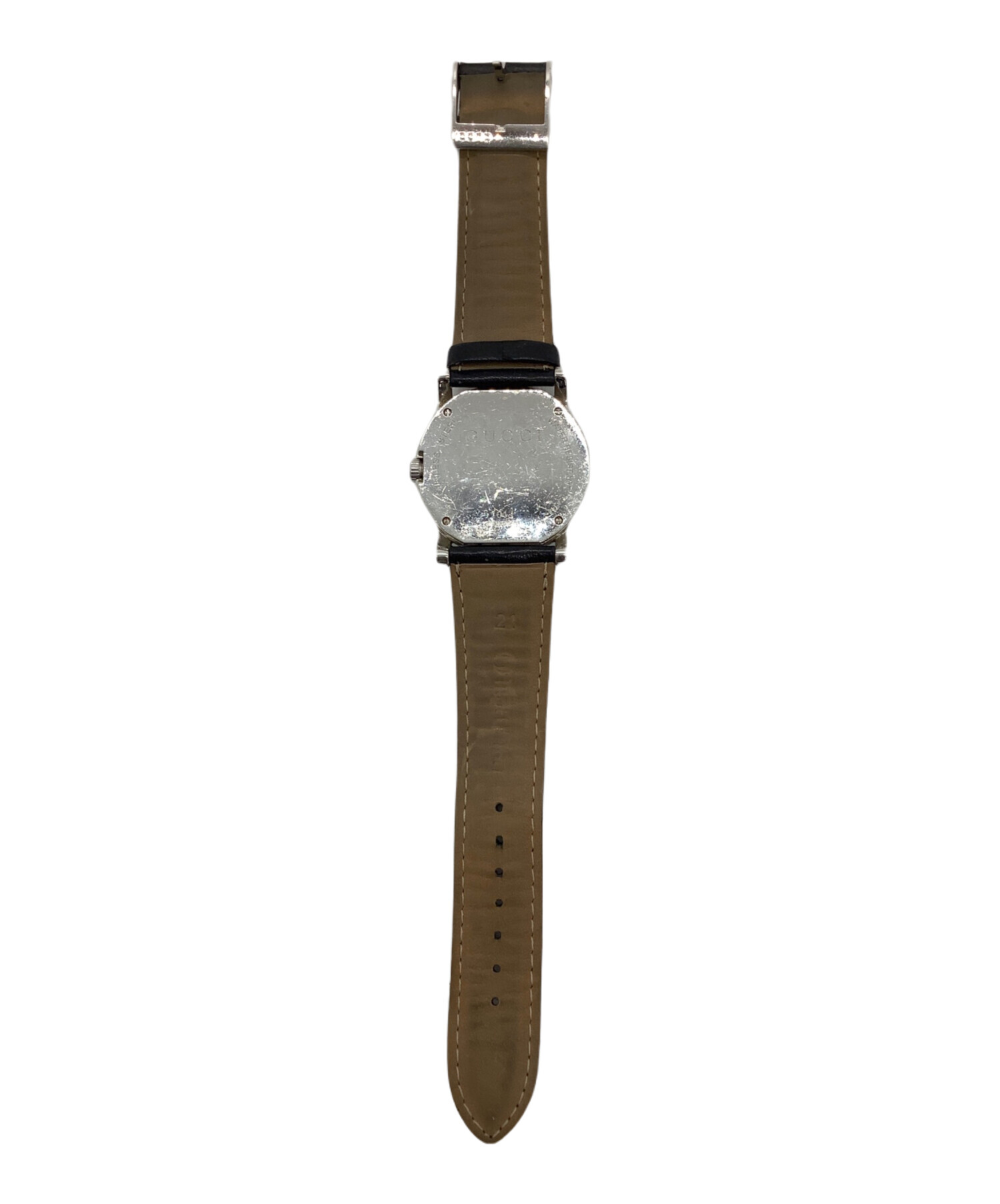 中古・古着通販】GUCCI (グッチ) 腕時計 ブラック｜ブランド・古着通販
