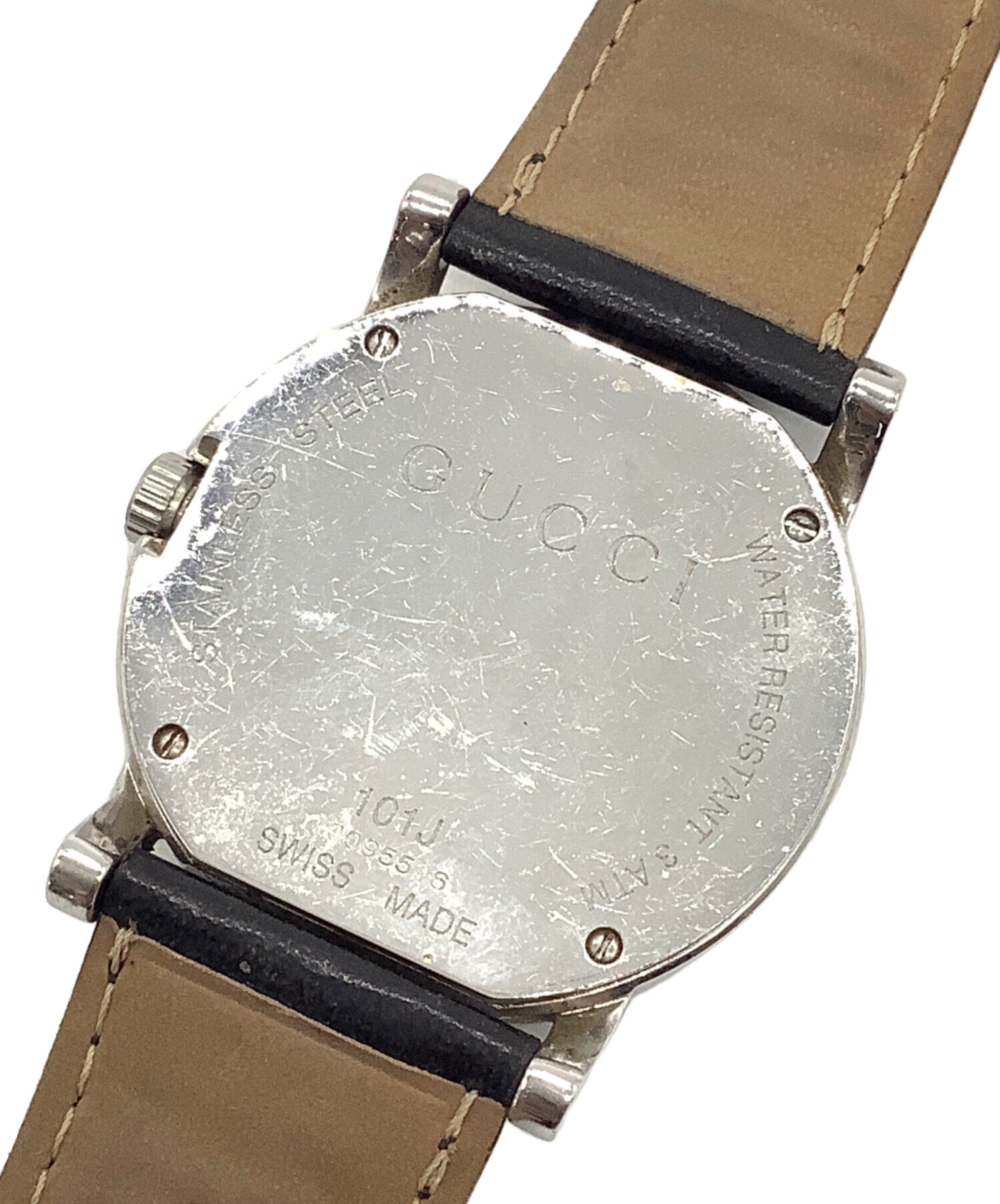 中古・古着通販】GUCCI (グッチ) 腕時計 ブラック｜ブランド・古着通販