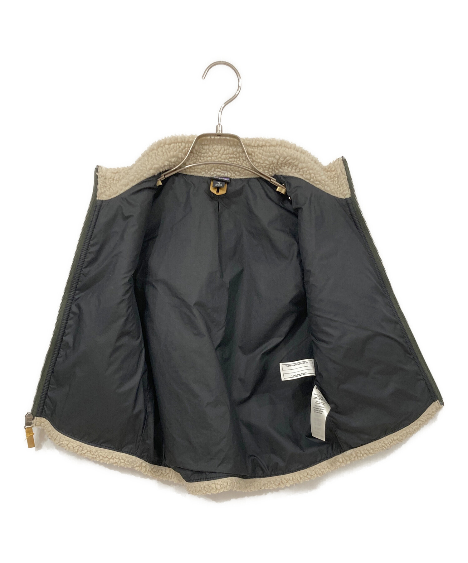 中古・古着通販】Patagonia (パタゴニア) ボアベスト ベージュ 