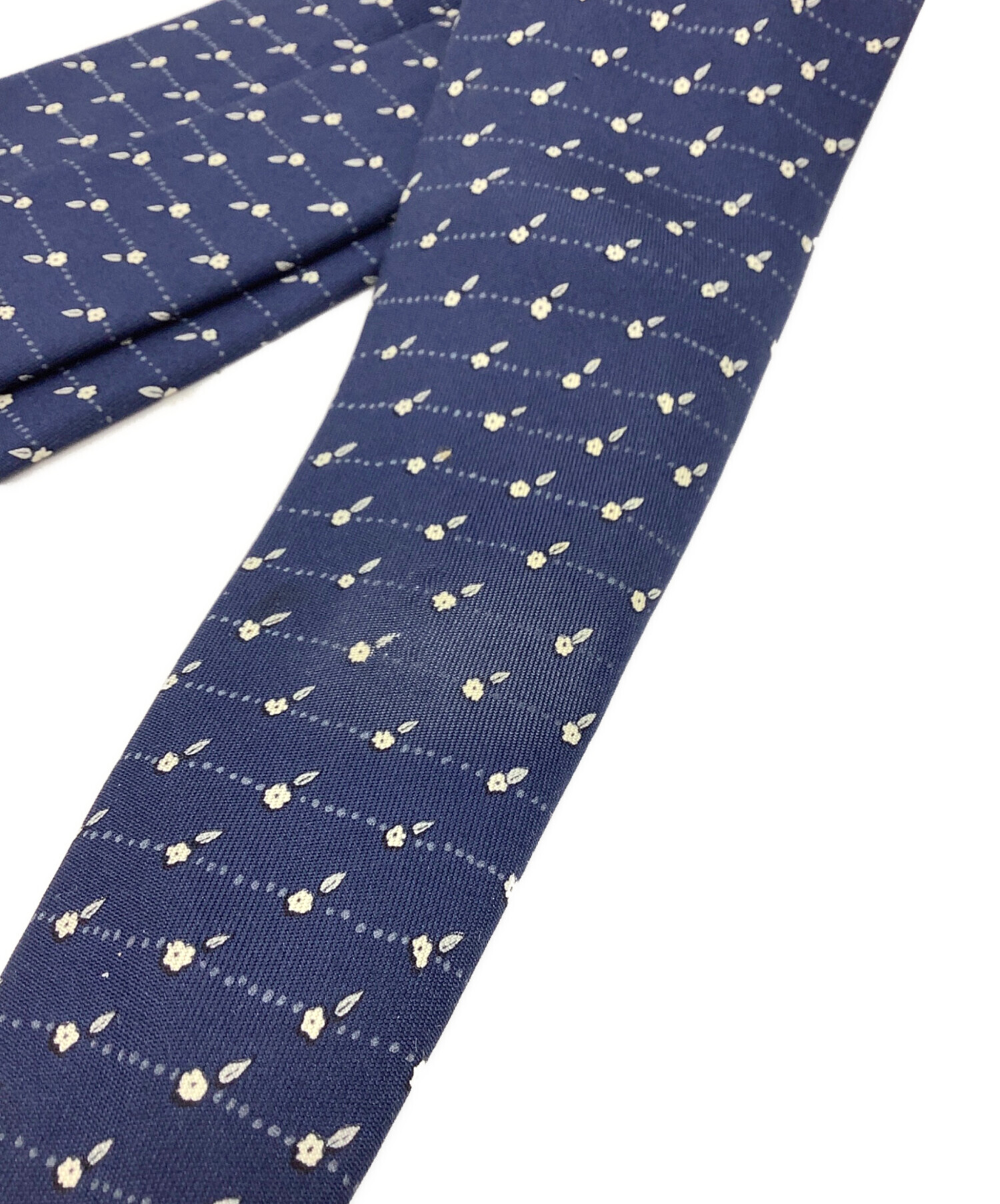 中古・古着通販】HERMES (エルメス) ネクタイ ブルー サイズ