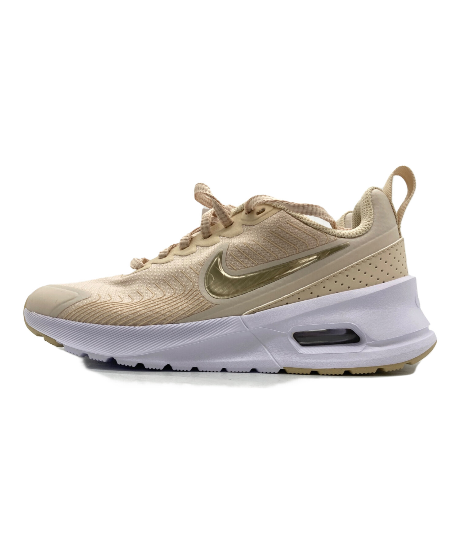 ◎新品 NIKE スニーカー ベージュ 24cm 中古・古着通販】NIKE (ナイキ) エア マックス NUAXIS ベージュ サイズ