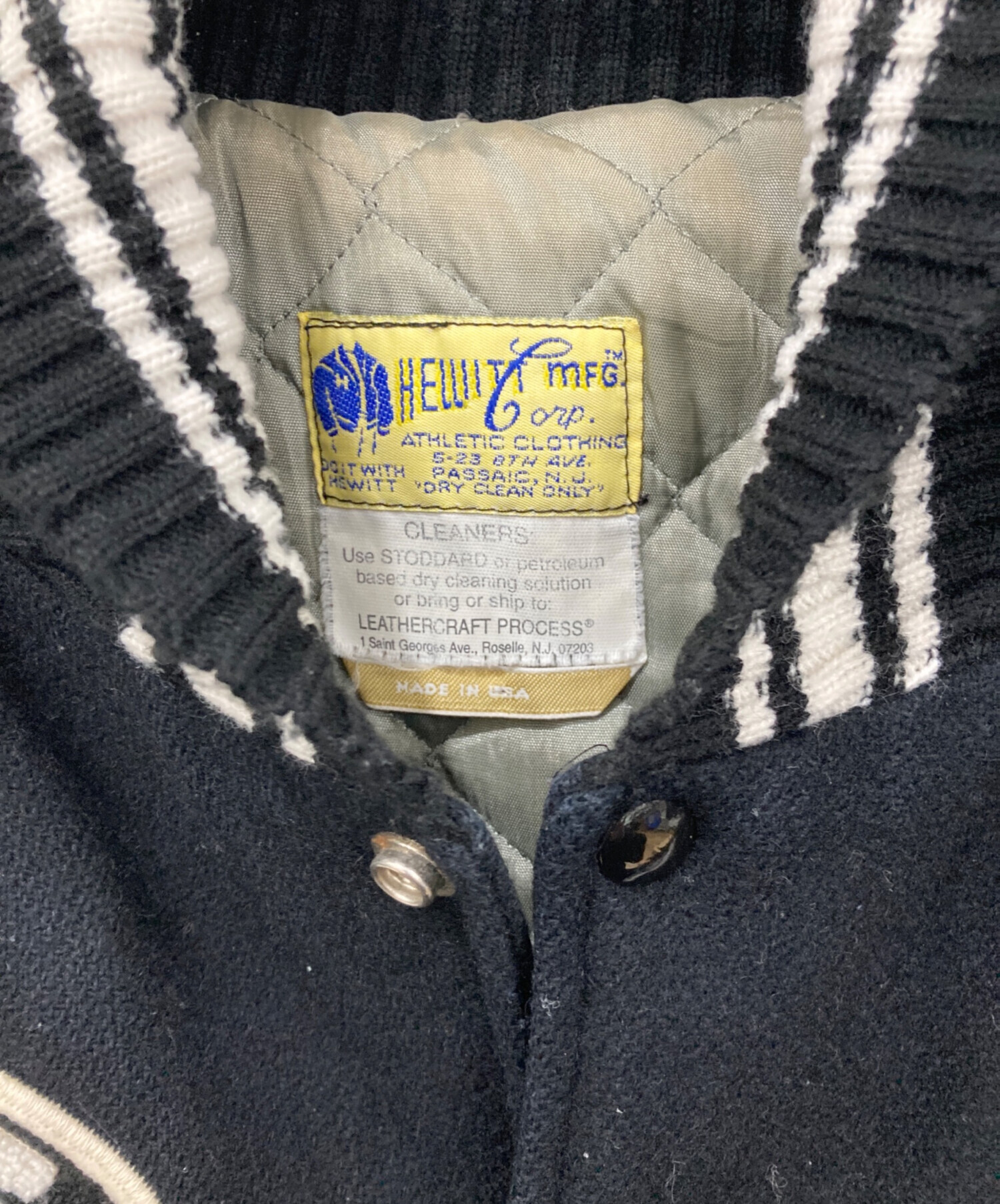 中古・古着通販】HEWITT MFG (ヒューイットエフエムジー) スタジャン
