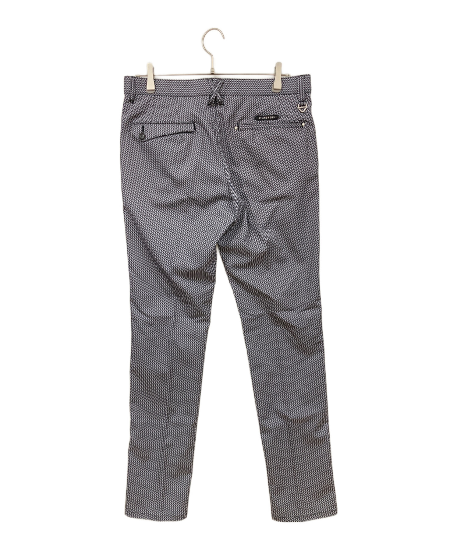 St ANDREWS セントアンドリュース ゴルフパンツ グレー L ストレッチ セントアンドリュース（ST.ANDREWS）（レディース）ゴルフウェア N/PE