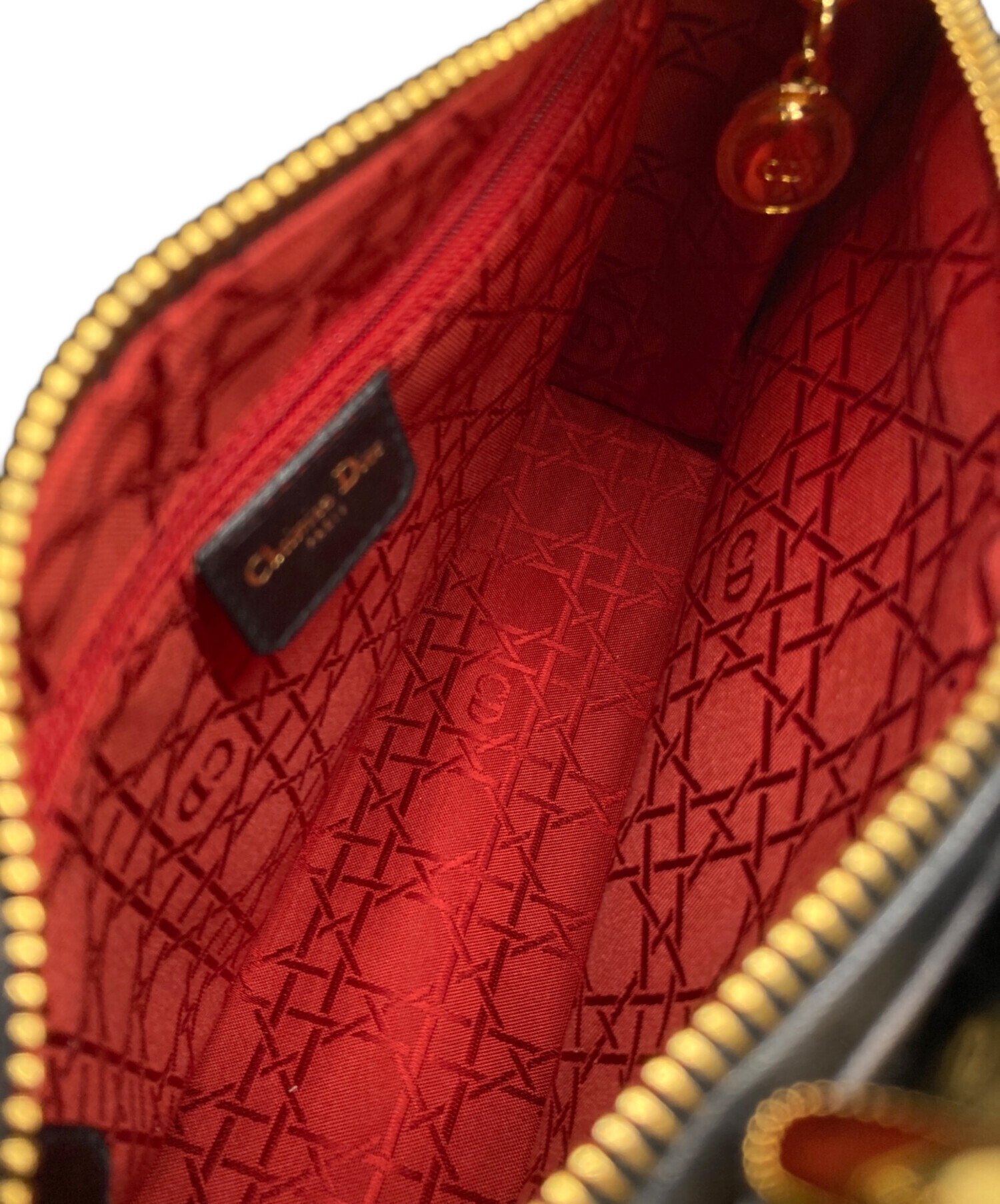 Christian Dior クリスチャンディオール ショルダーバッグ  赤 【古着】【中古】【送料無料】 中古・古着通販】Christian Dior (クリスチャン ディオール) レディ