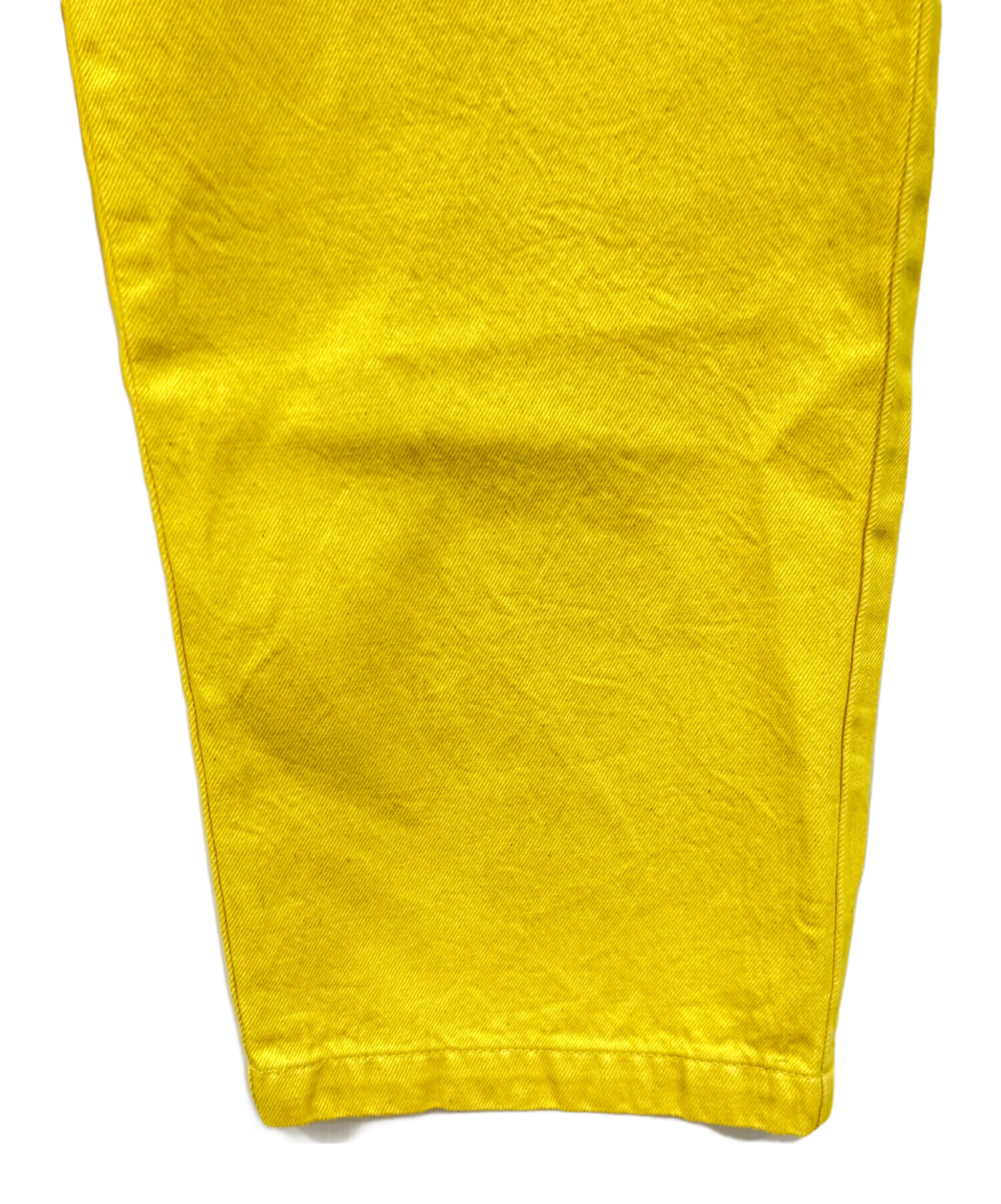 ネット売り シップス SHIPS ワイドパンツ 36 S 黄色 イエロー /YK